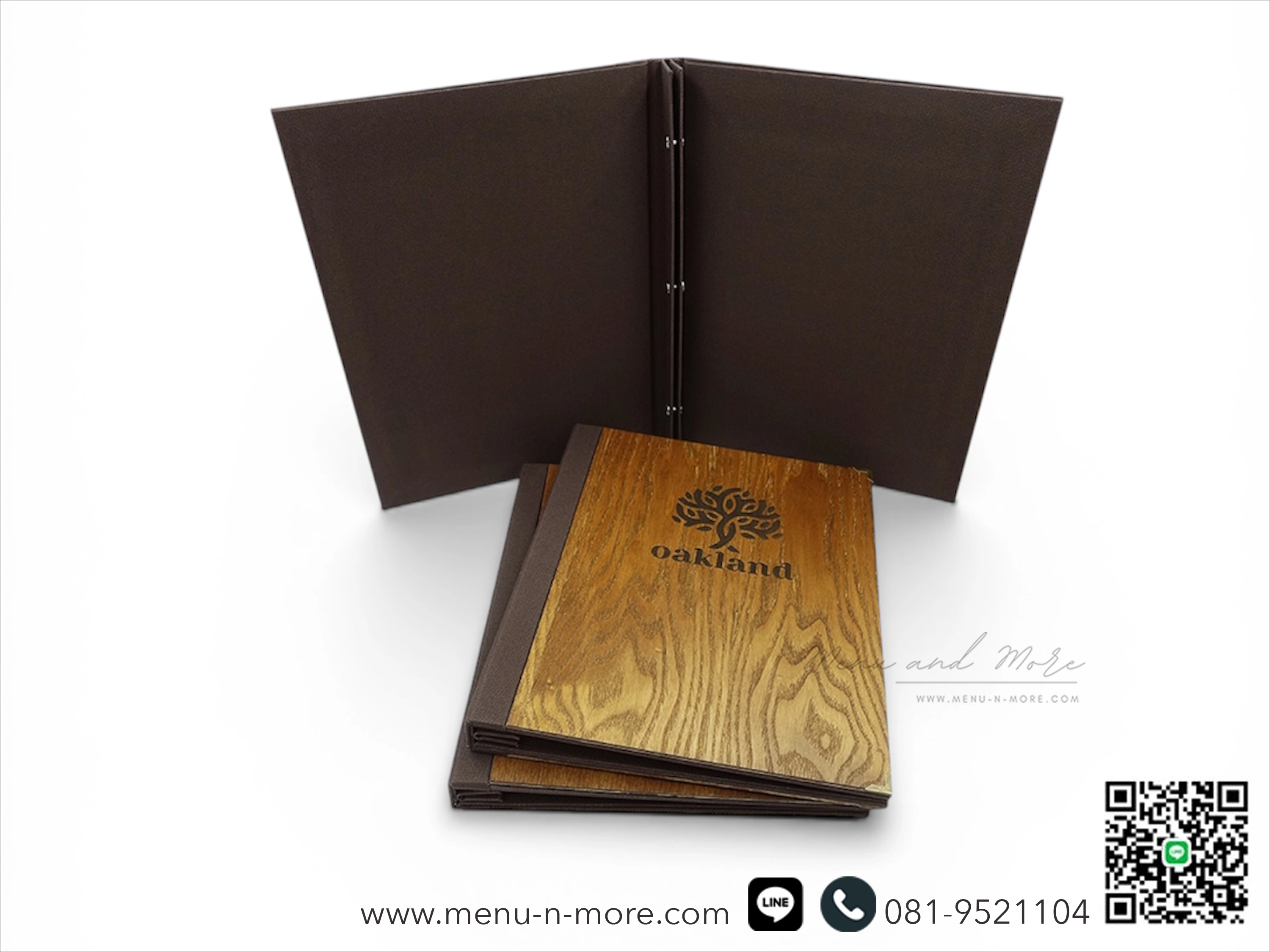 แฟ้มเมนูไม้