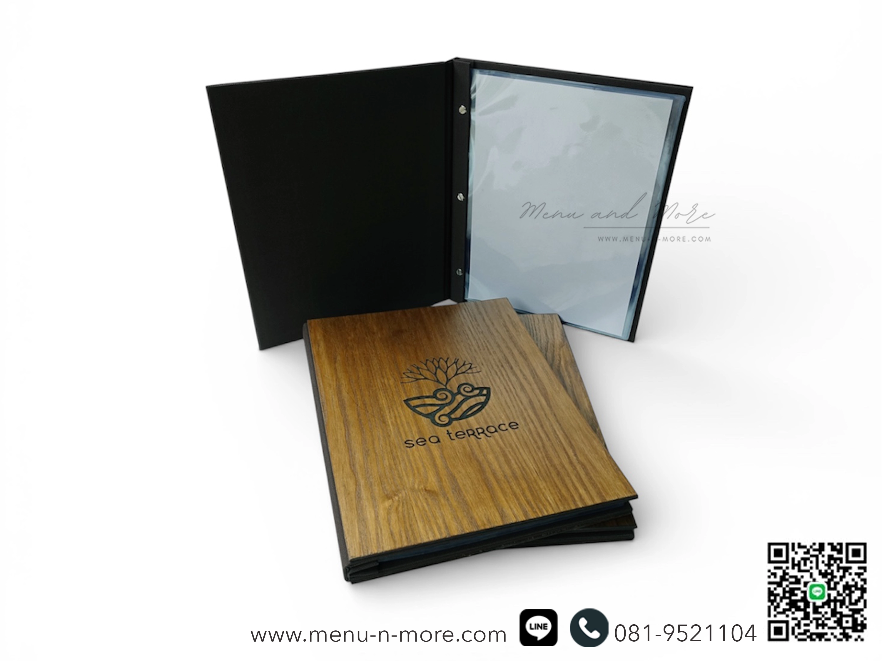 แฟ้มเมนูไม้