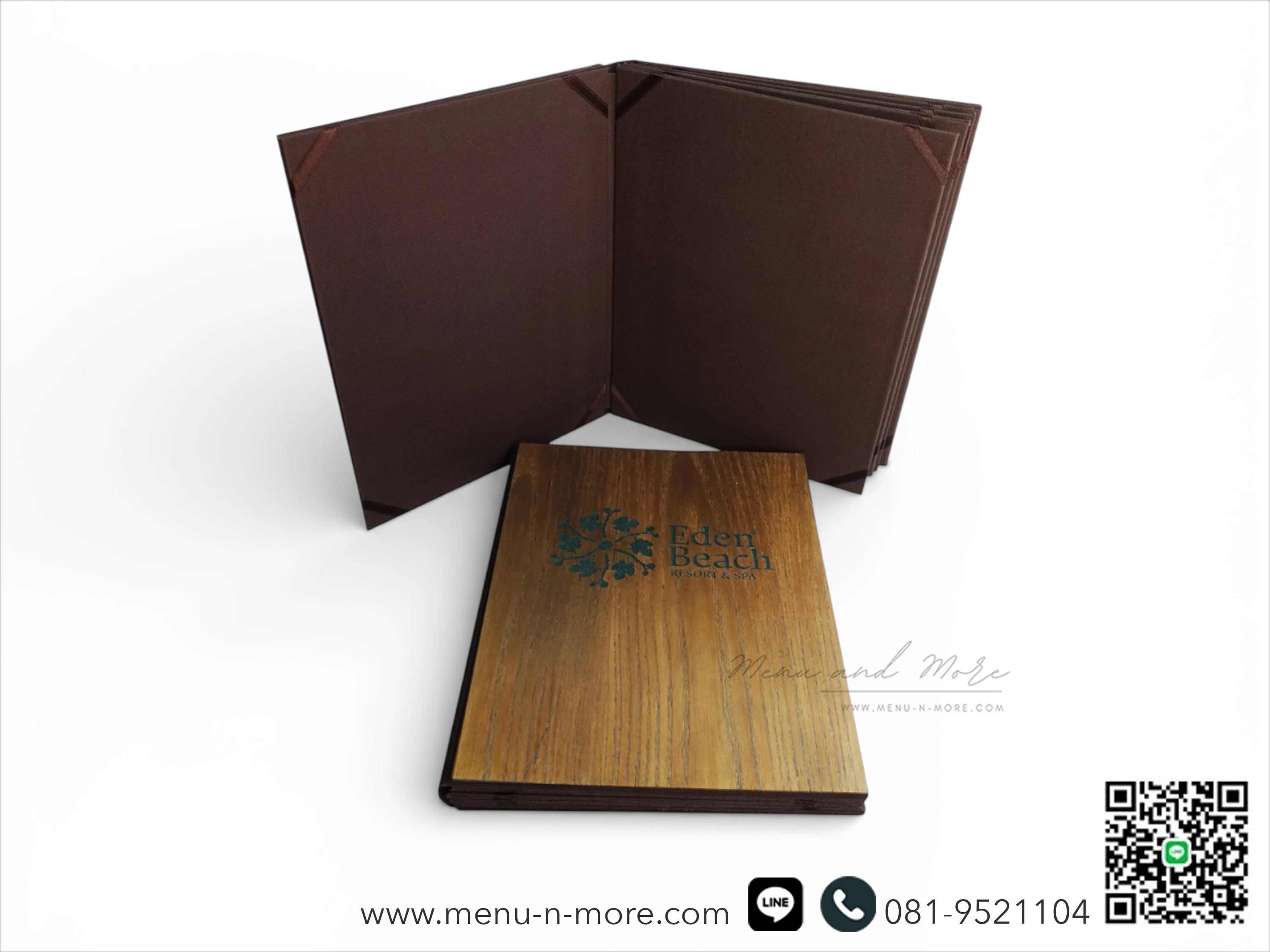 แฟ้มเมนูไม้