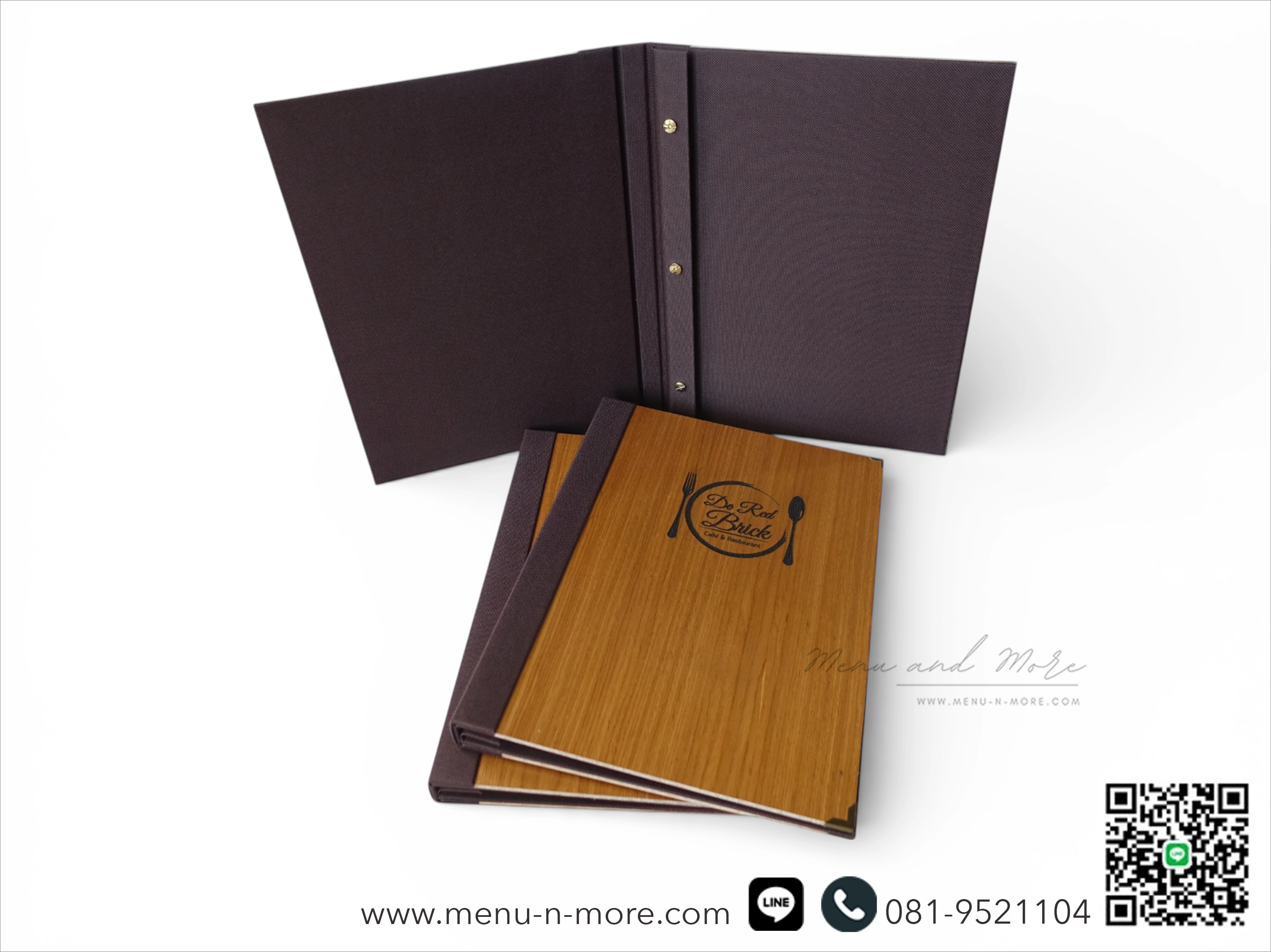 แฟ้มเมนูไม้