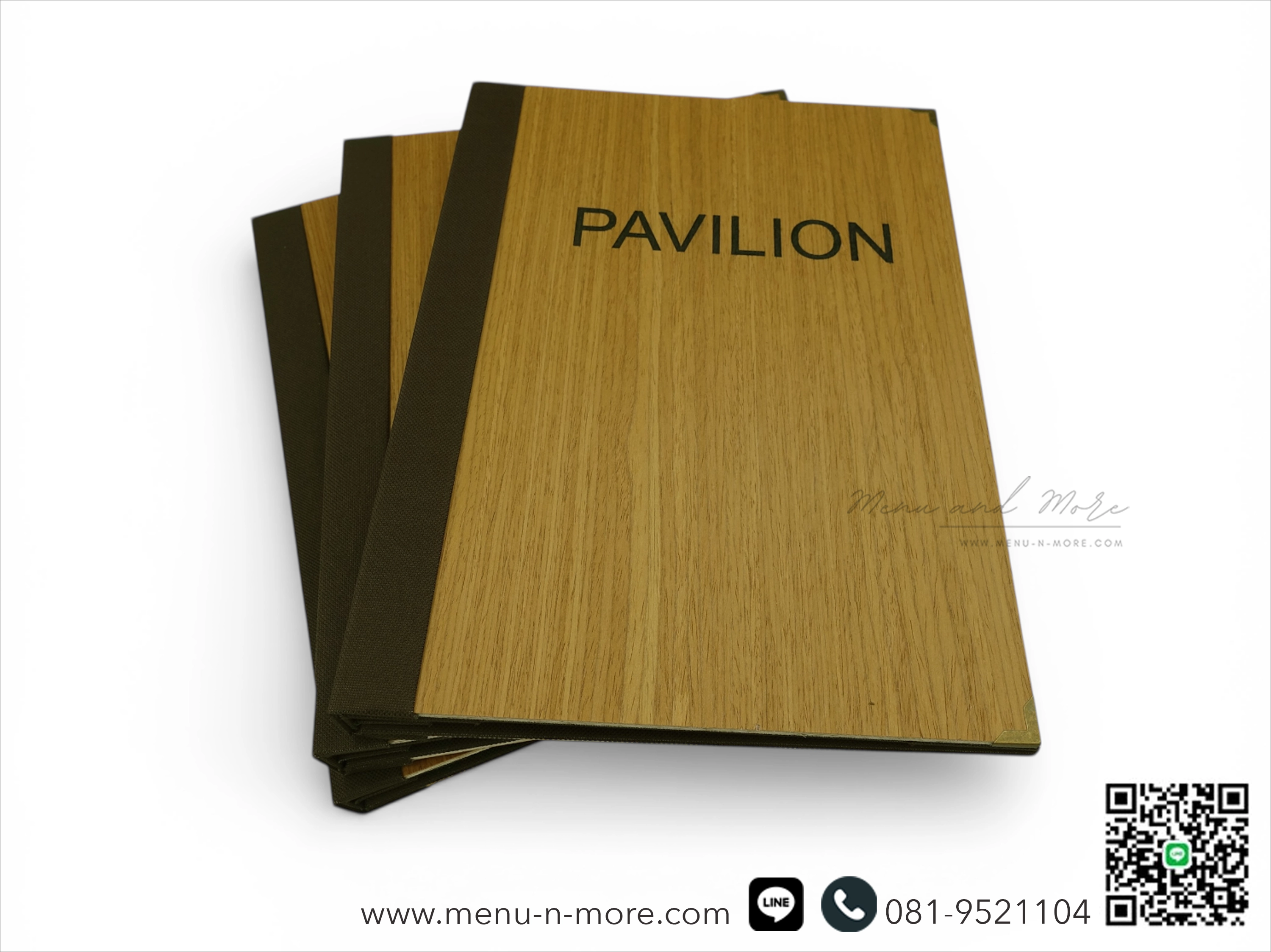แฟ้มเมนูไม้