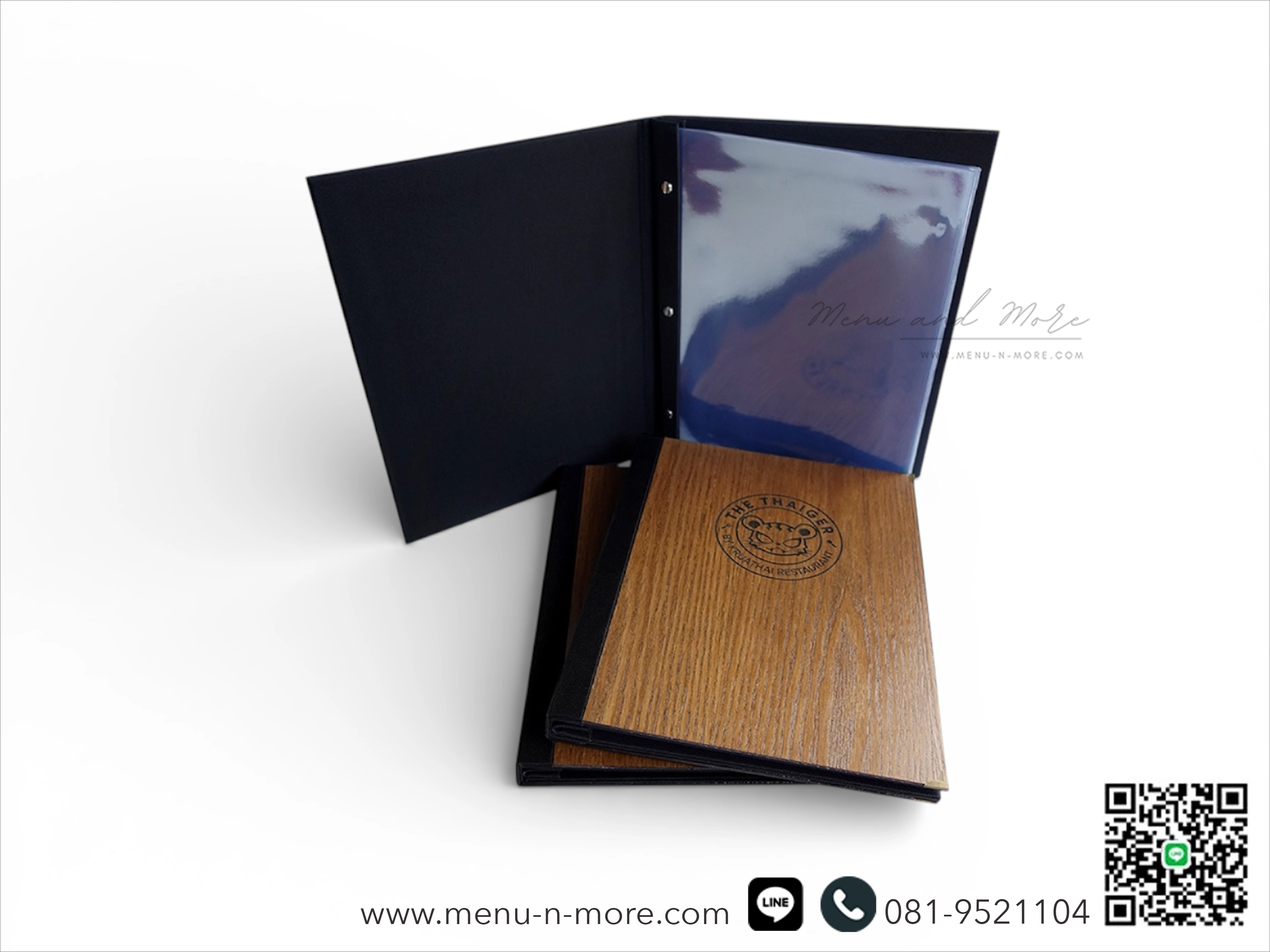 แฟ้มเมนูไม้
