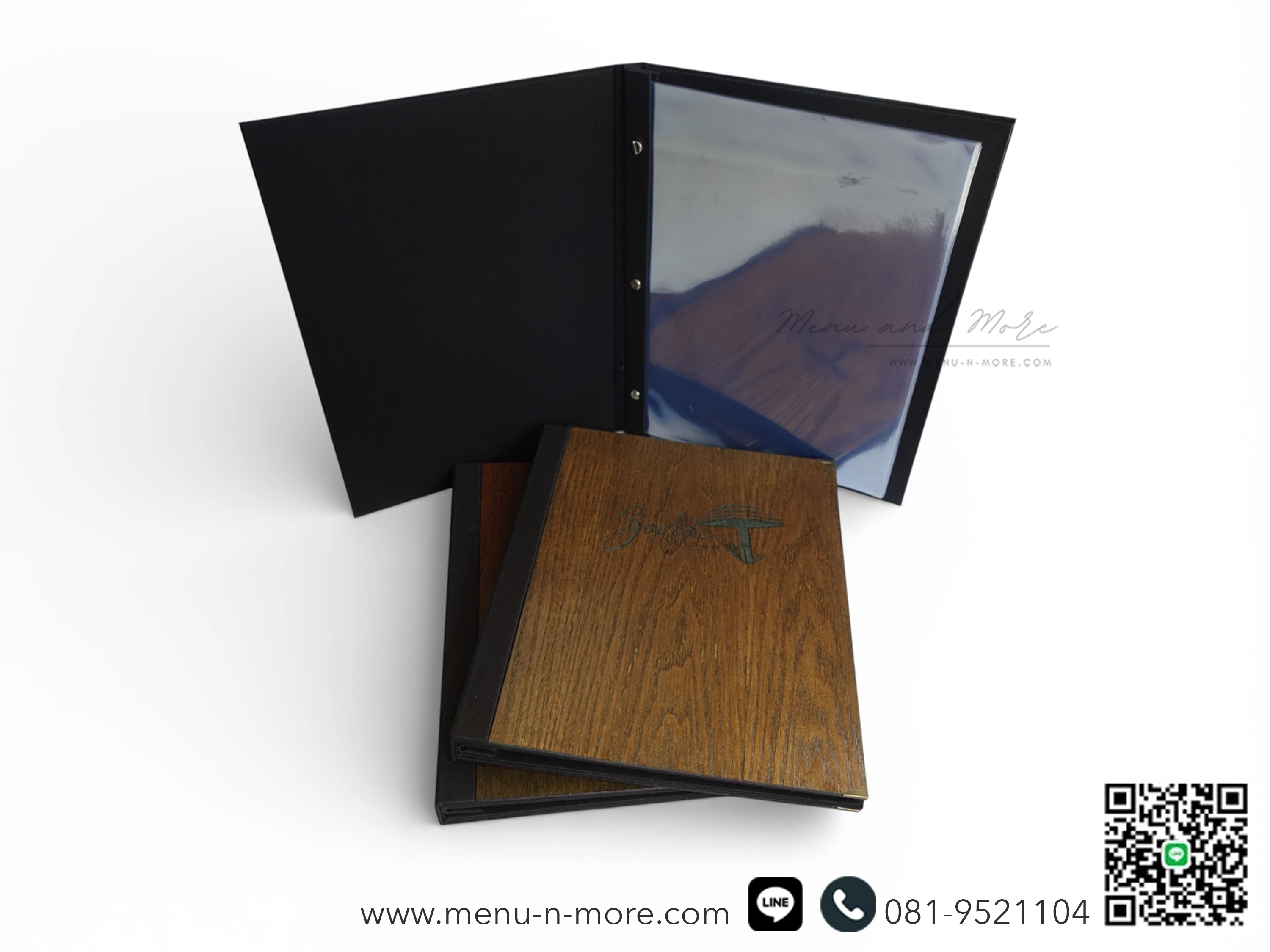 แฟ้มเมนูไม้