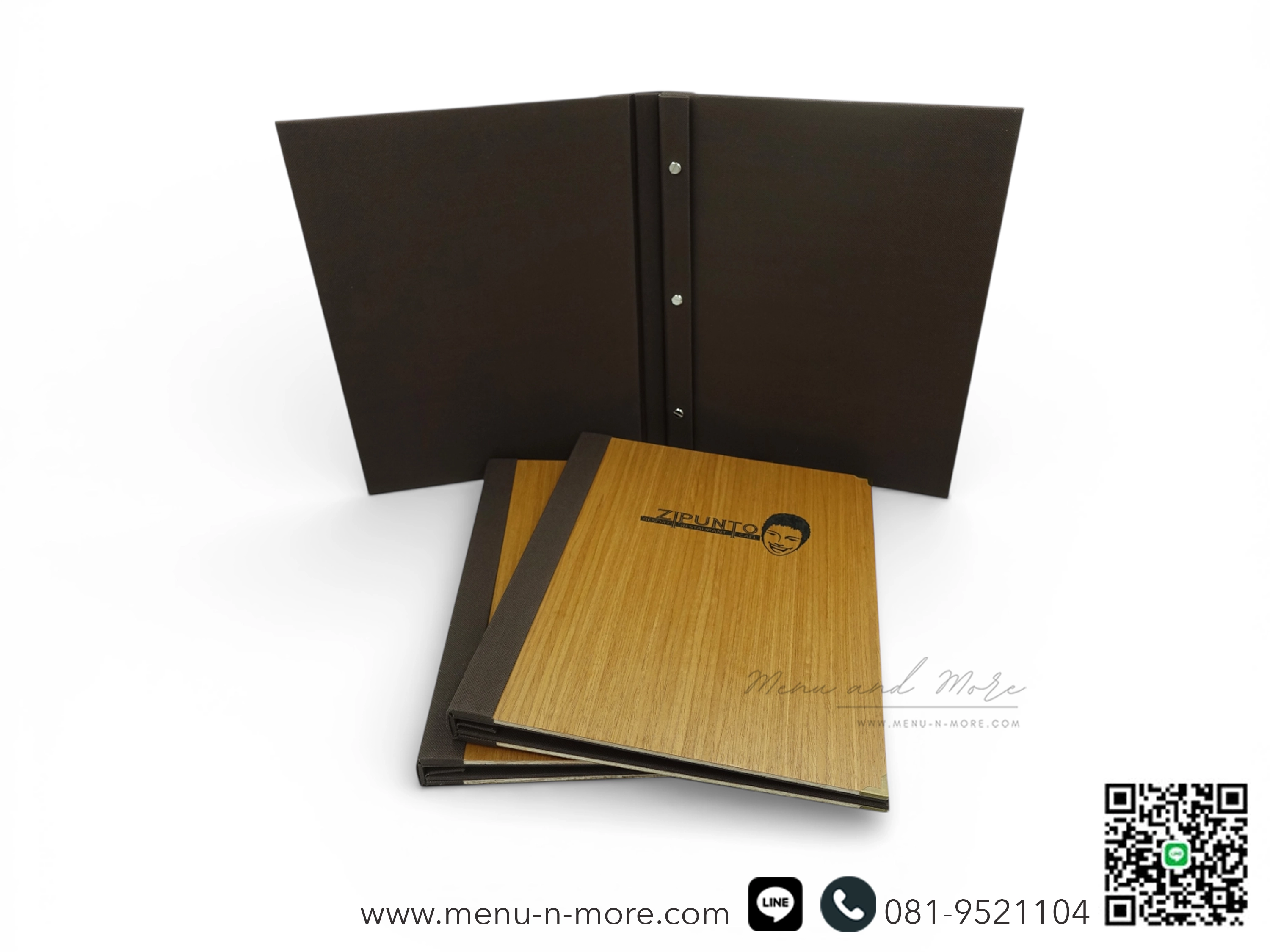 แฟ้มเมนูไม้