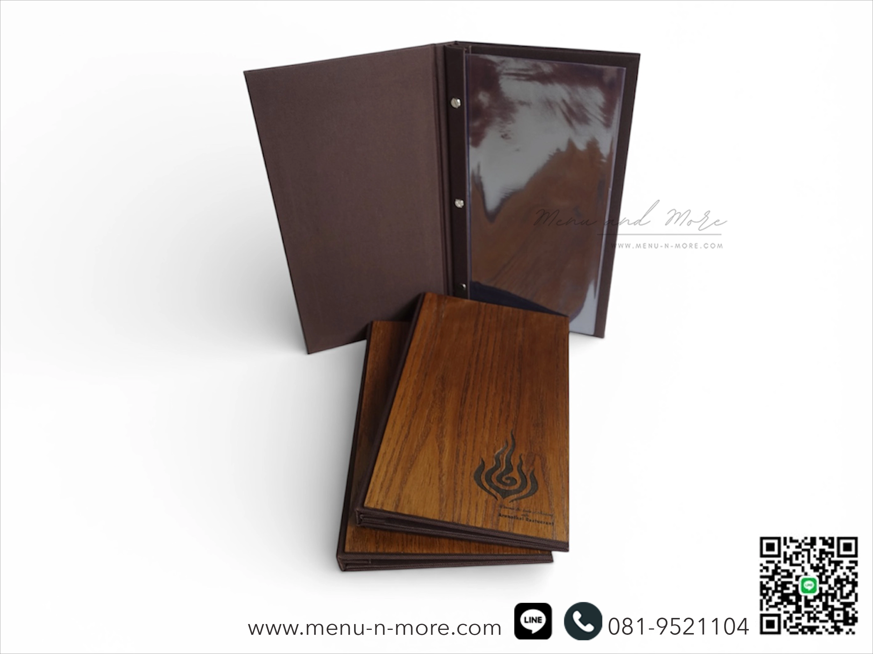 แฟ้มเมนูไม้