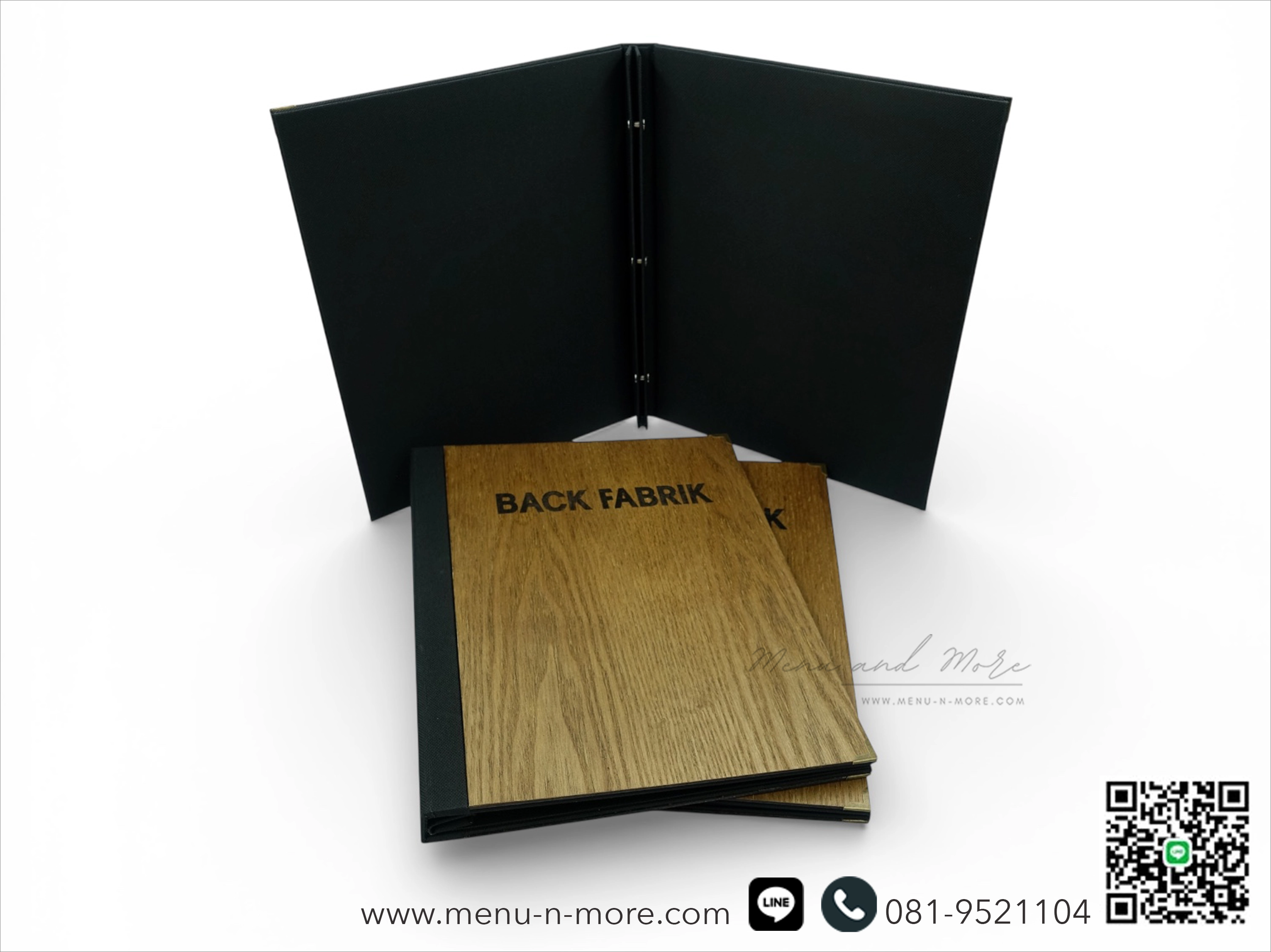 แฟ้มเมนูไม้