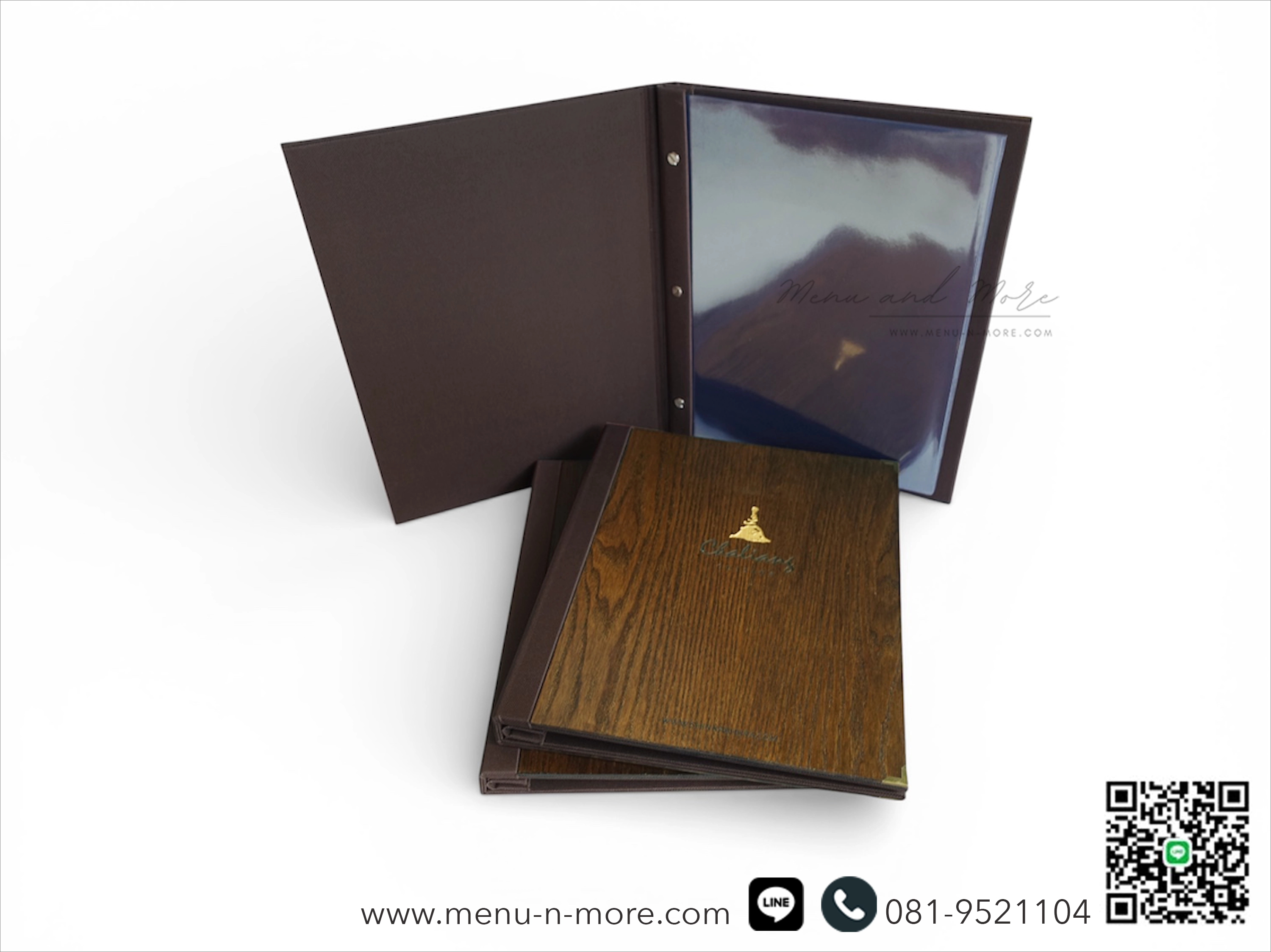 แฟ้มเมนูไม้