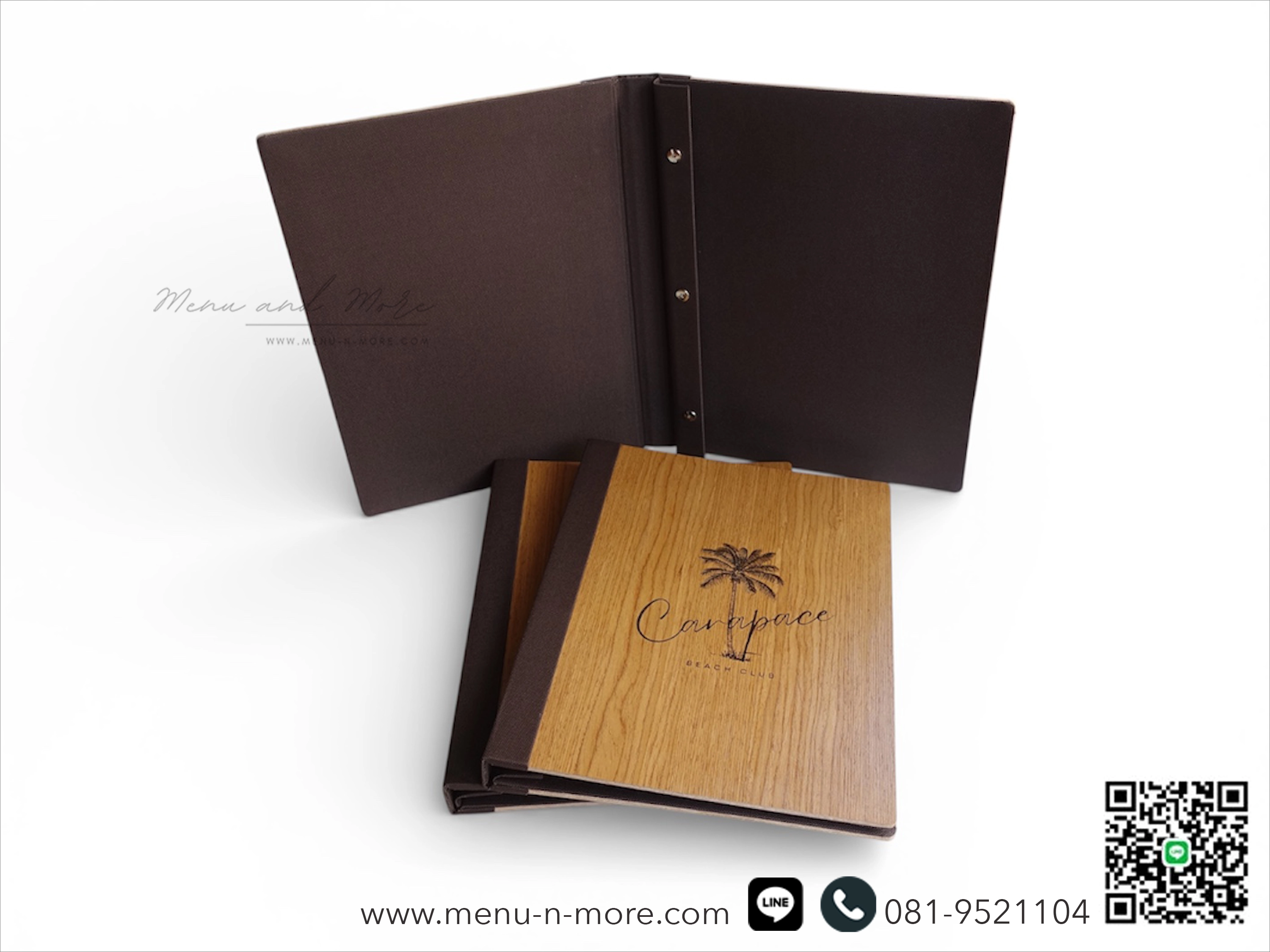 แฟ้มเมนูไม้