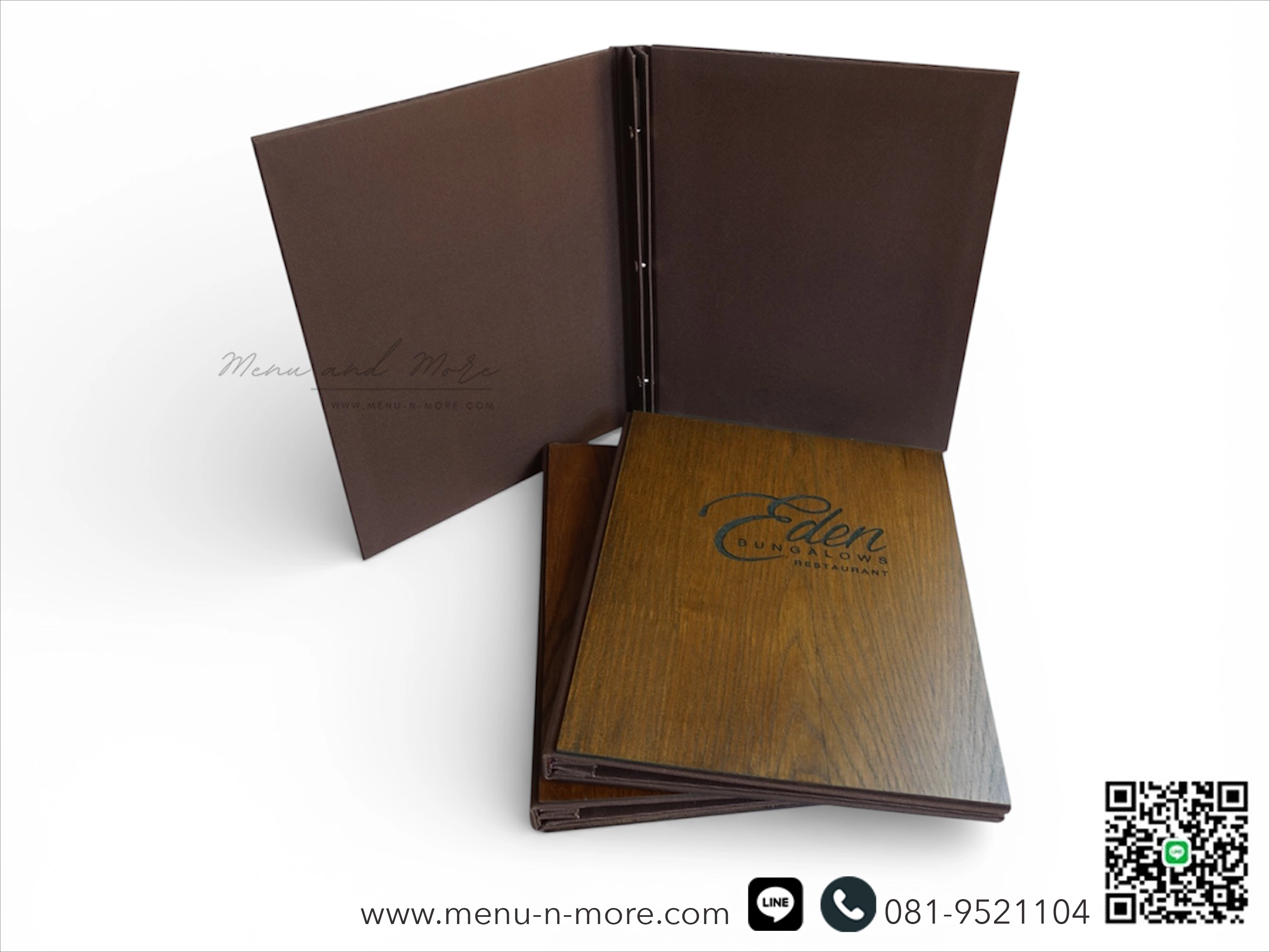 แฟ้มเมนูไม้