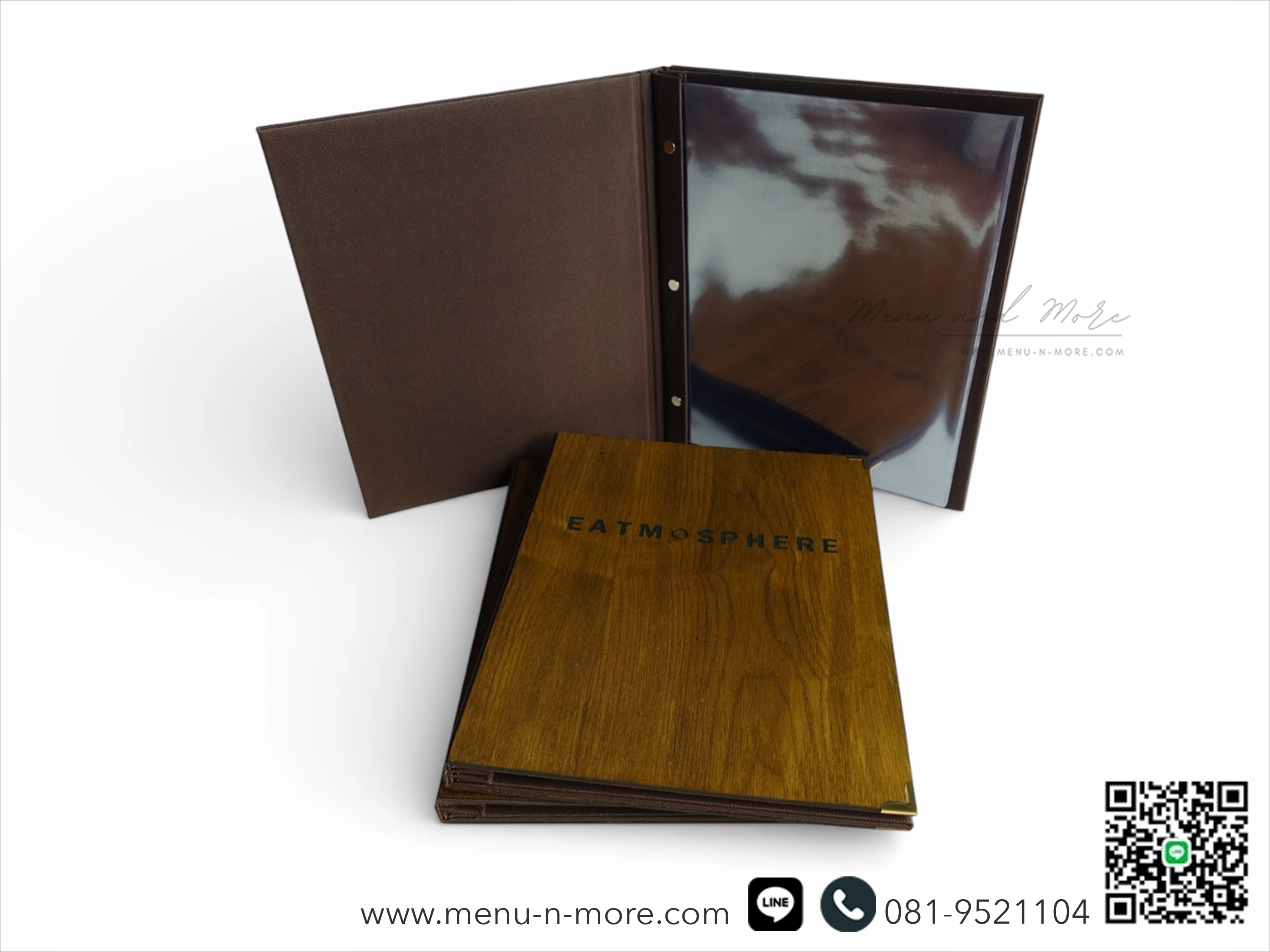 แฟ้มเมนูไม้