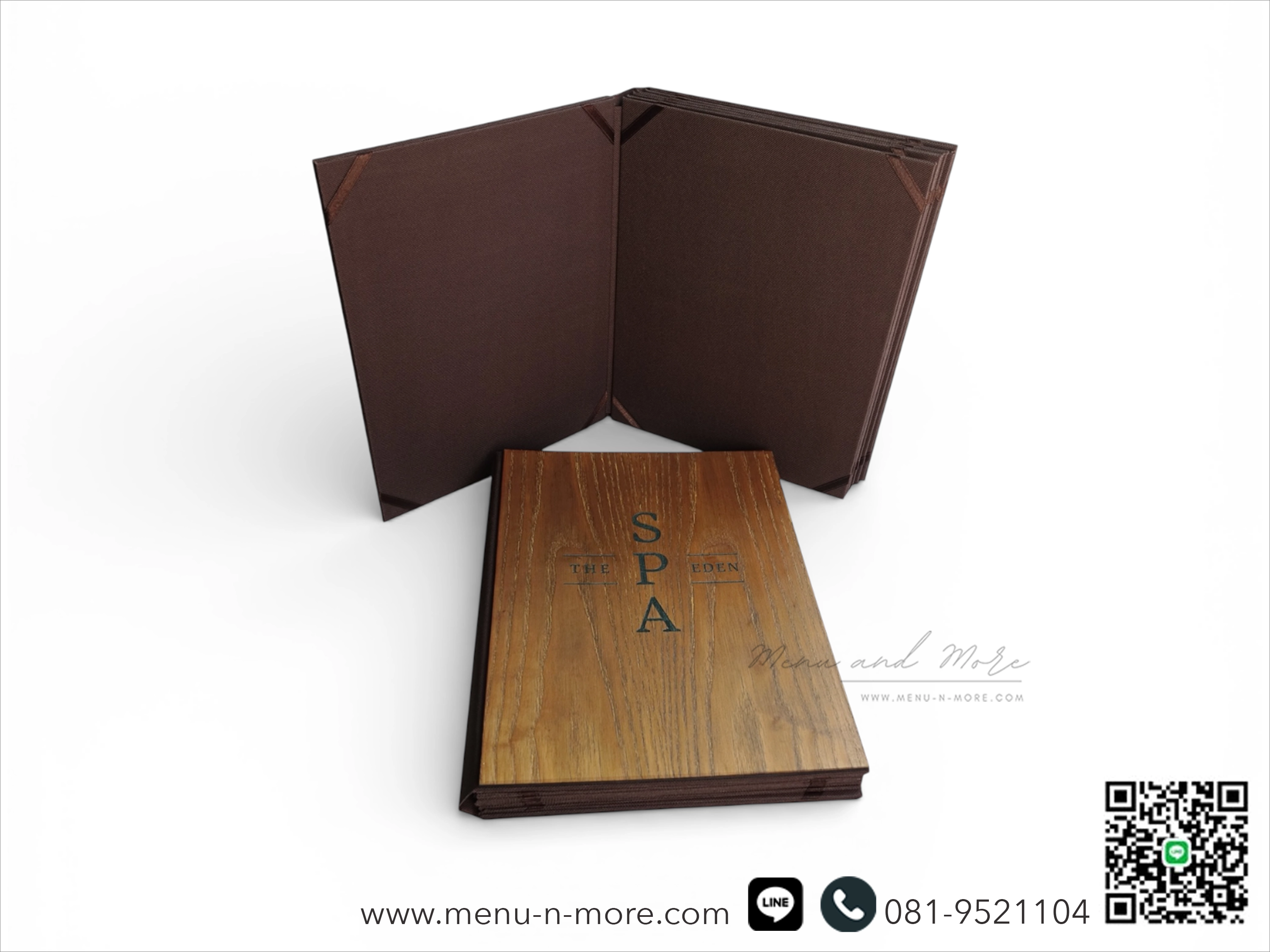 แฟ้มเมนูไม้