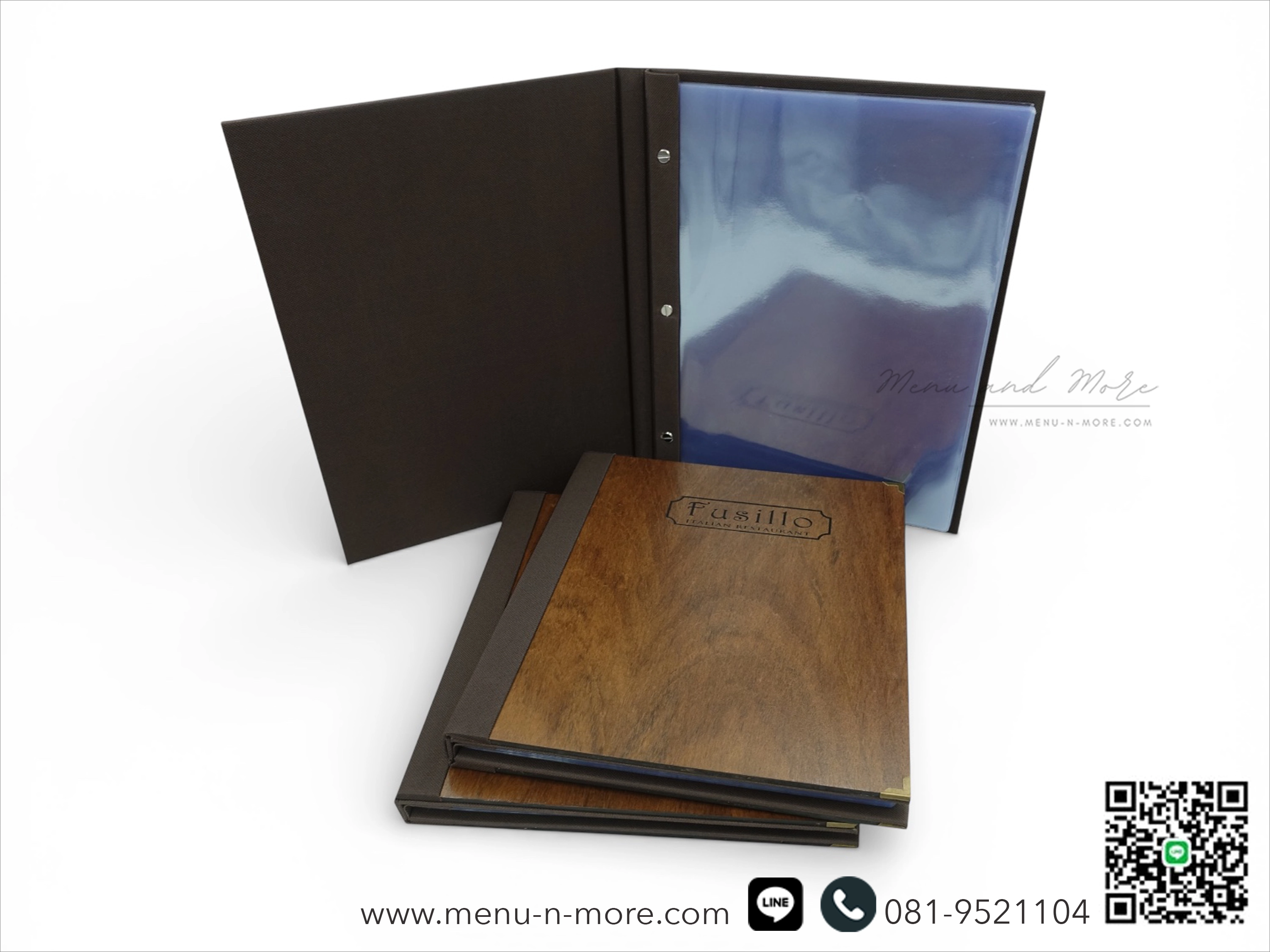 แฟ้มเมนูไม้