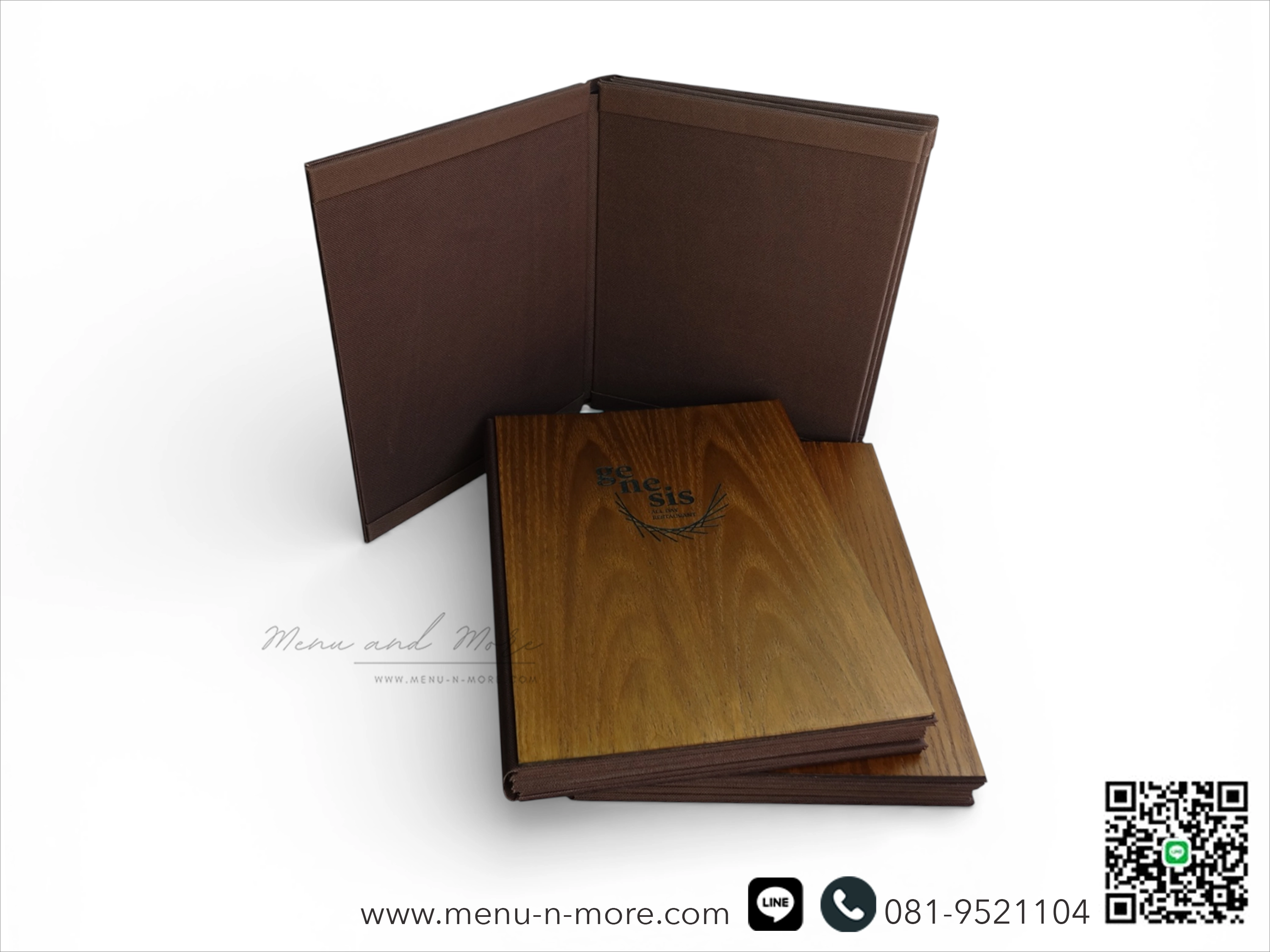 แฟ้มเมนูไม้