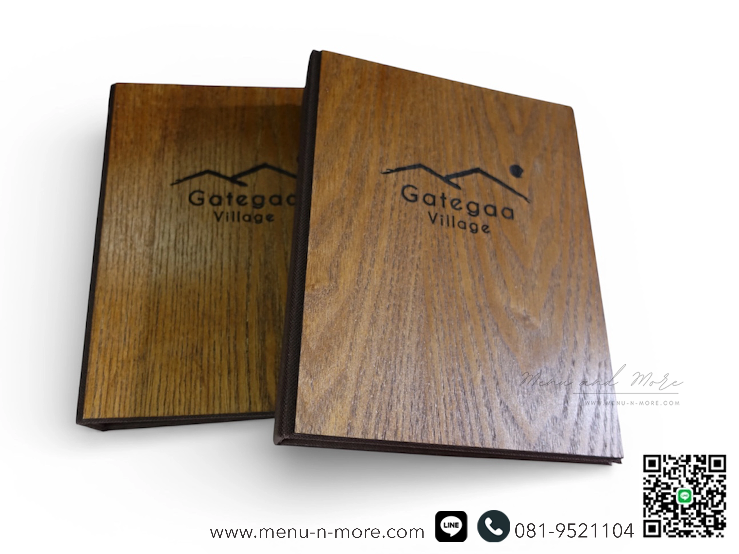 แฟ้มเมนูไม้เลเซอร์