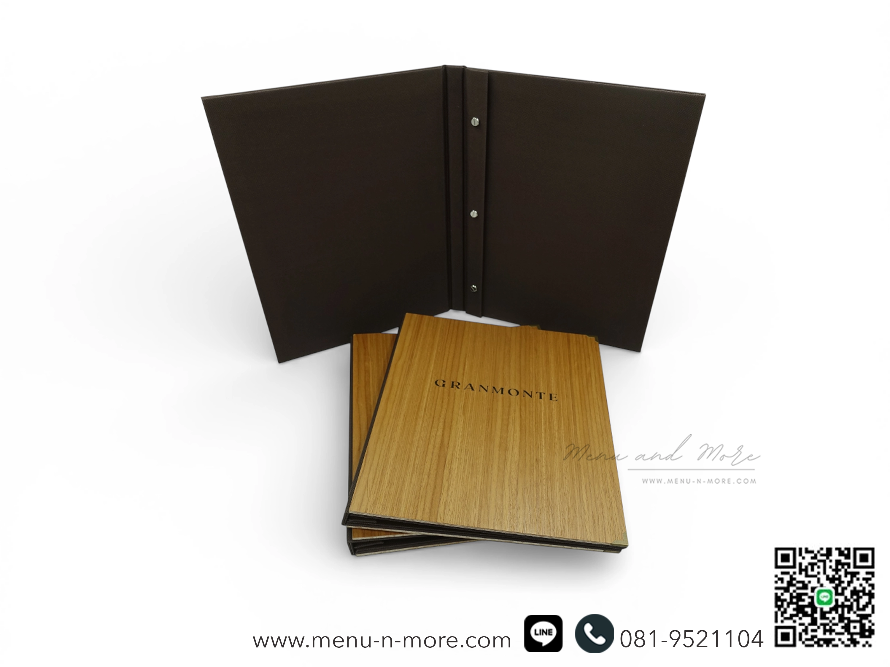 แฟ้มเมนูไม้