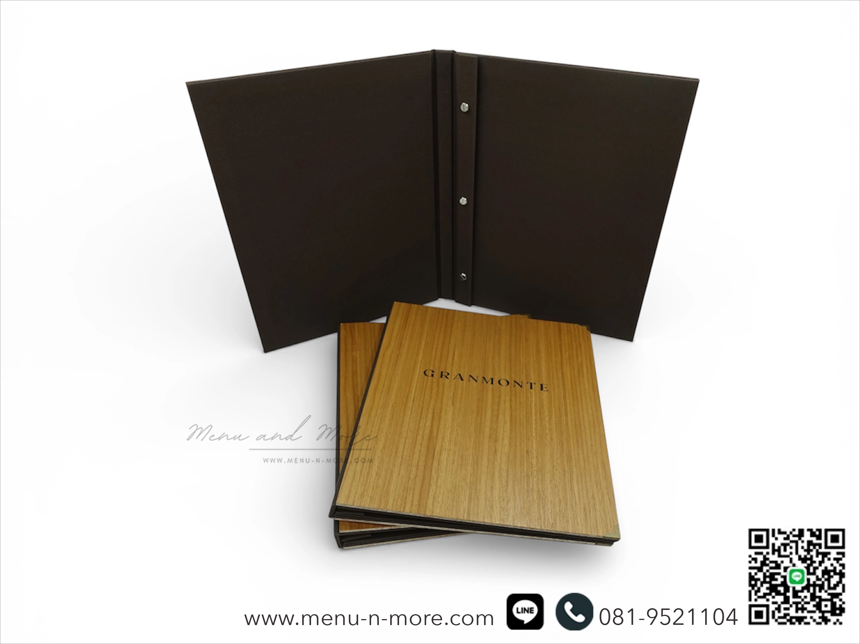 แฟ้มเมนูไม้