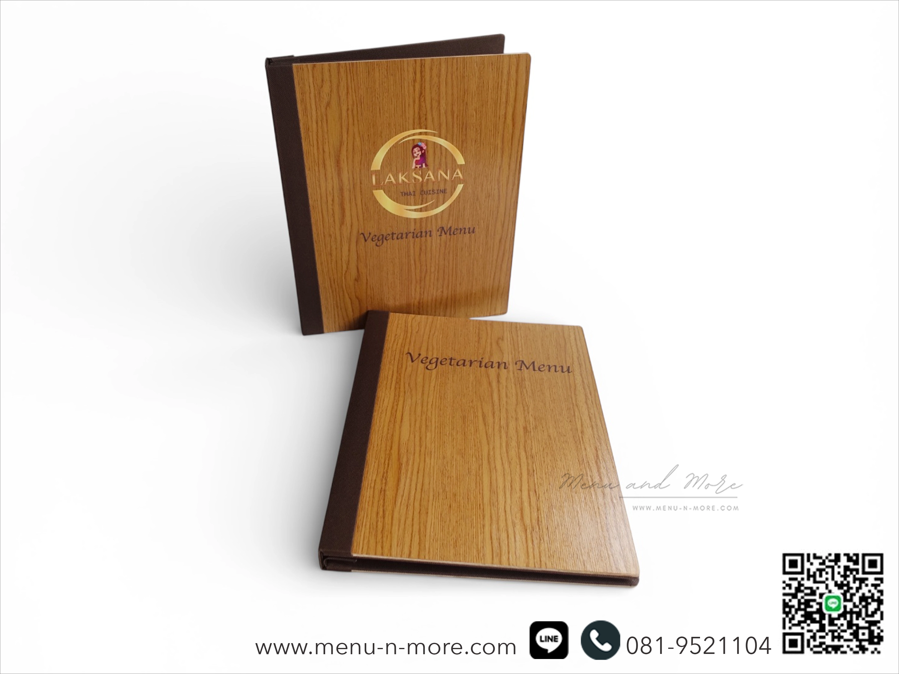 แฟ้มเมนูอาหารแข็งแรงทนทาน