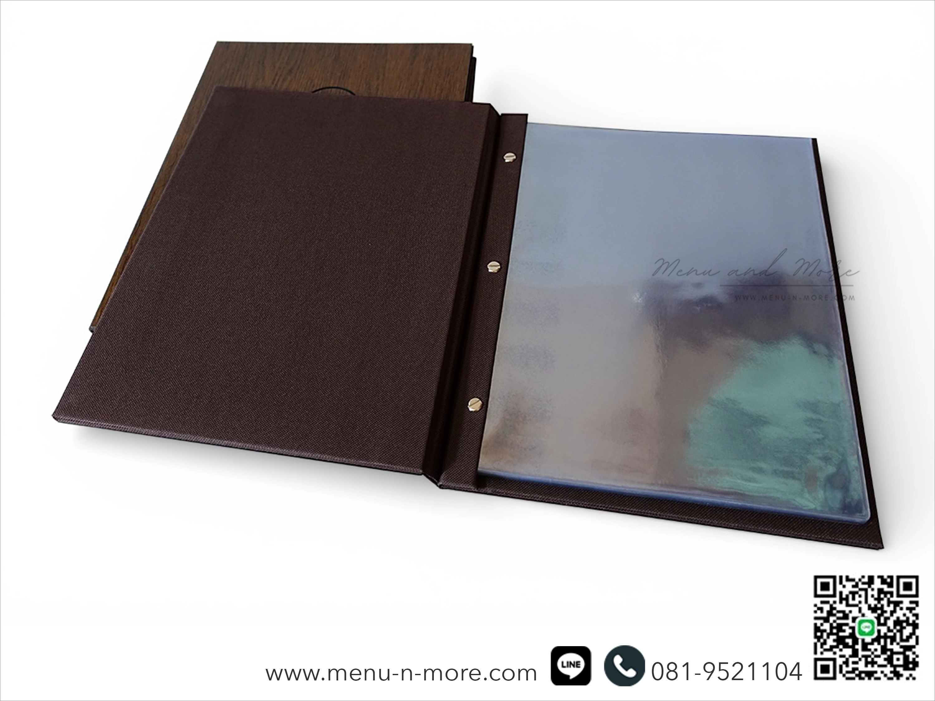 แฟ้มเมนูไม้