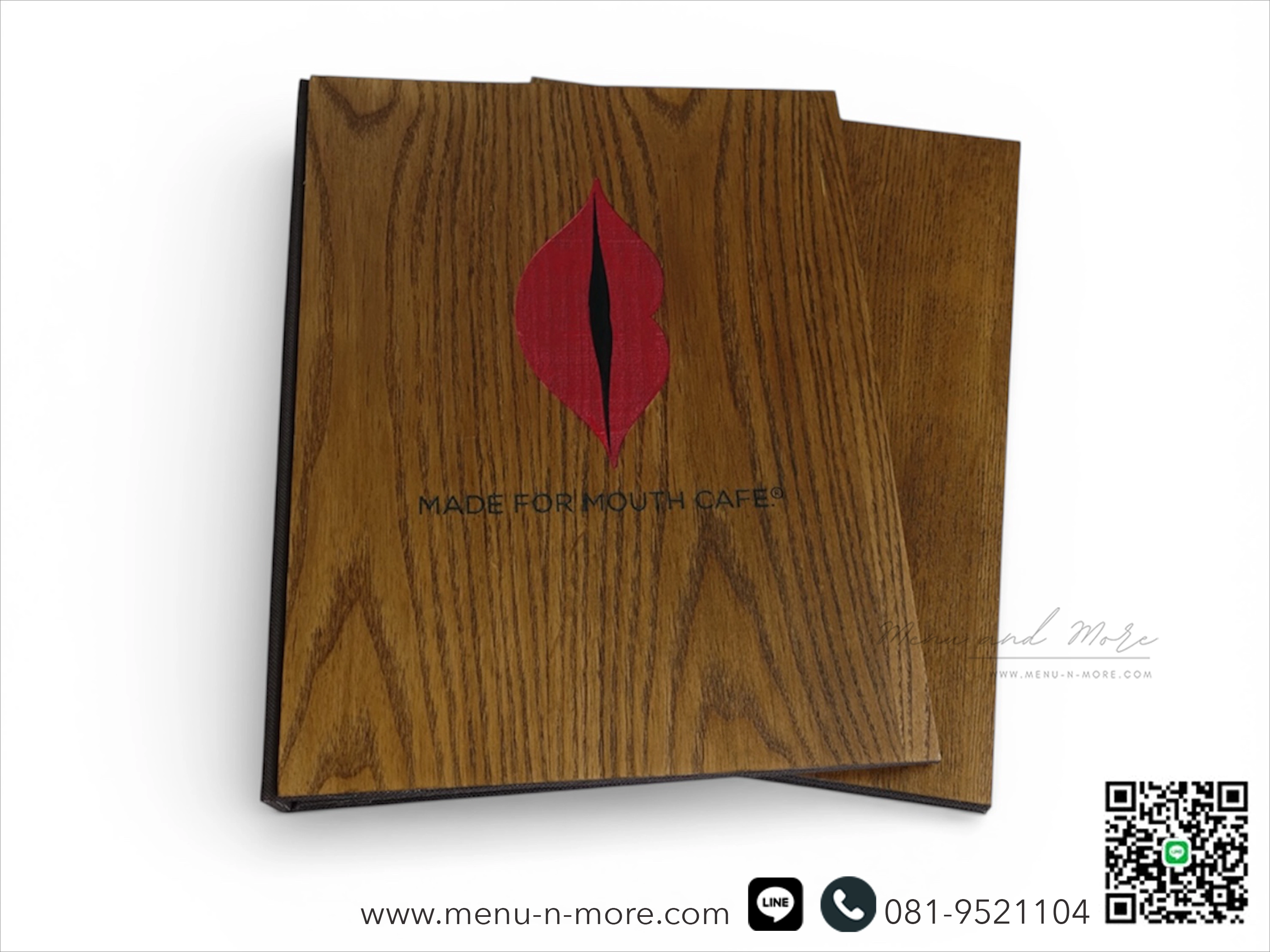 แฟ้มเมนูไม้