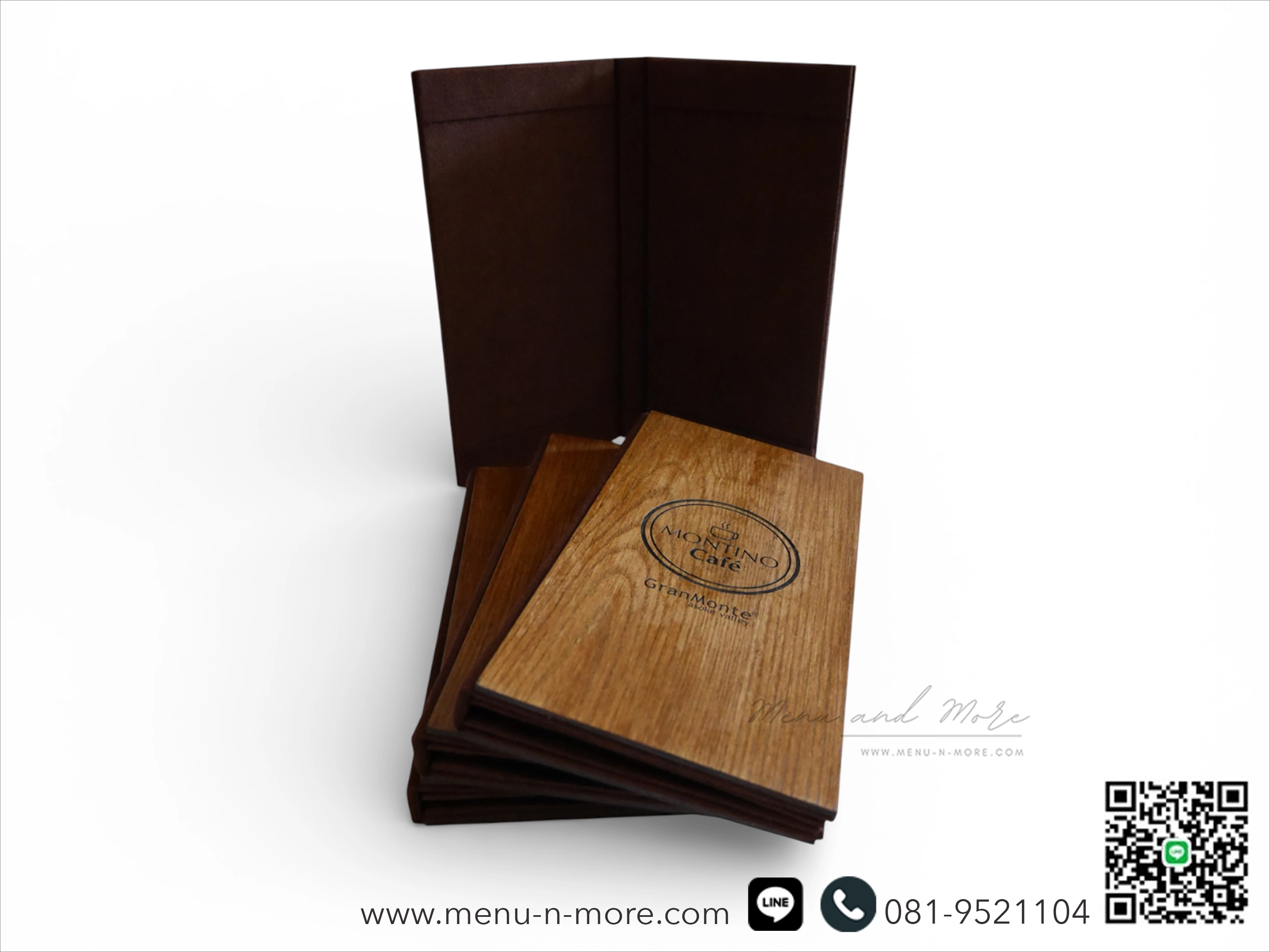 แฟ้มเมนูไม้