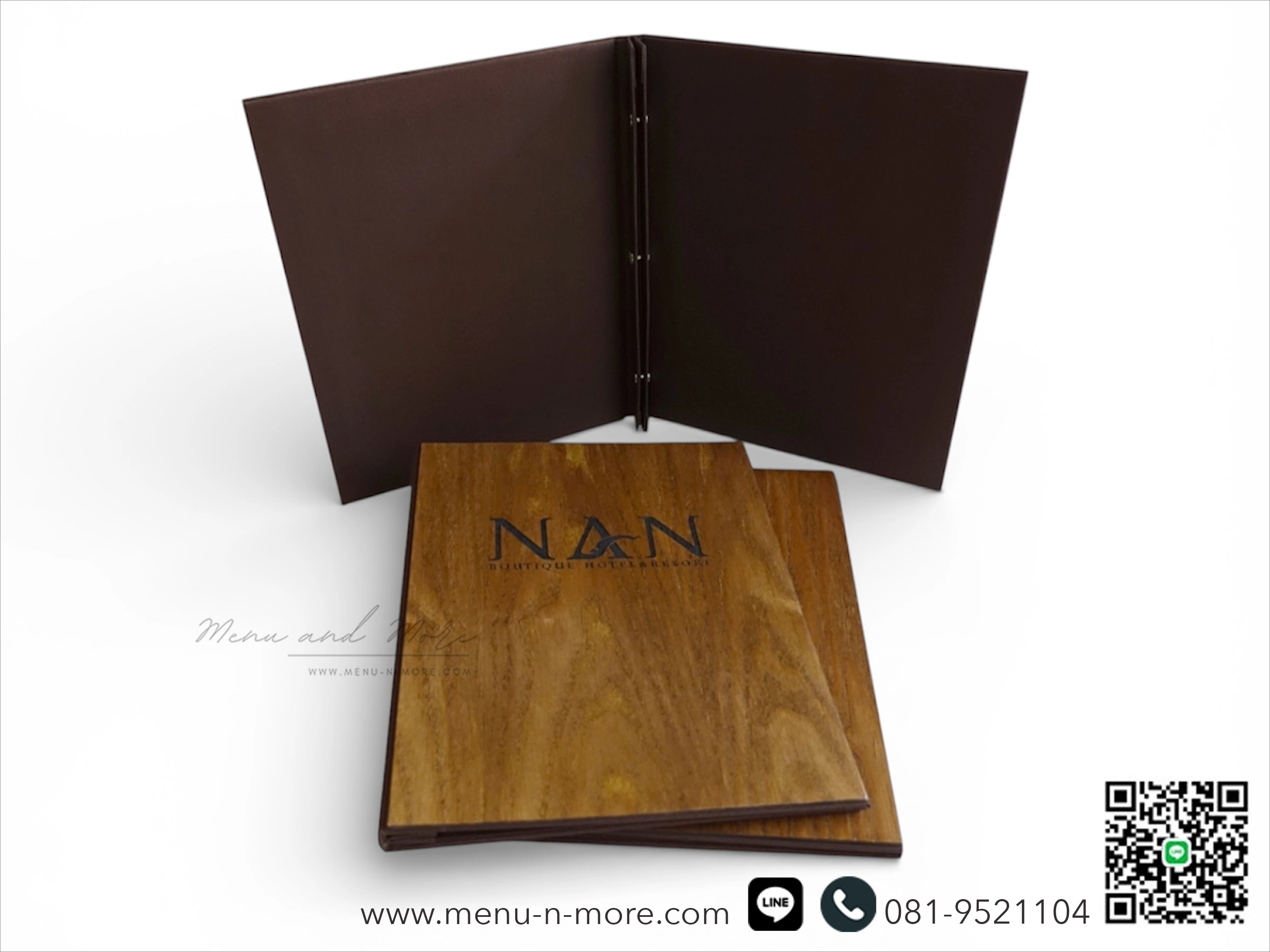 แฟ้มเมนูไม้