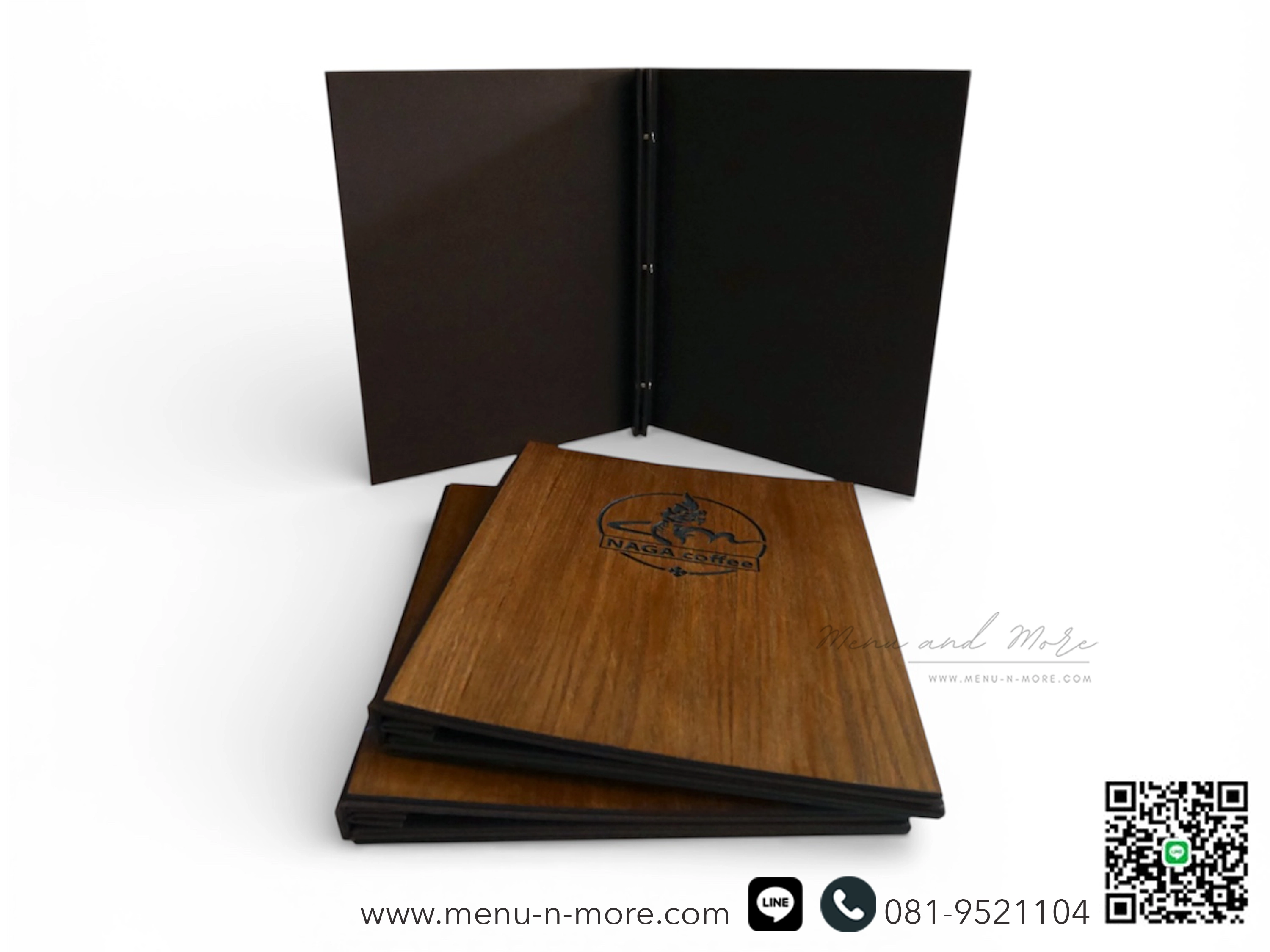 แฟ้มเมนูไม้