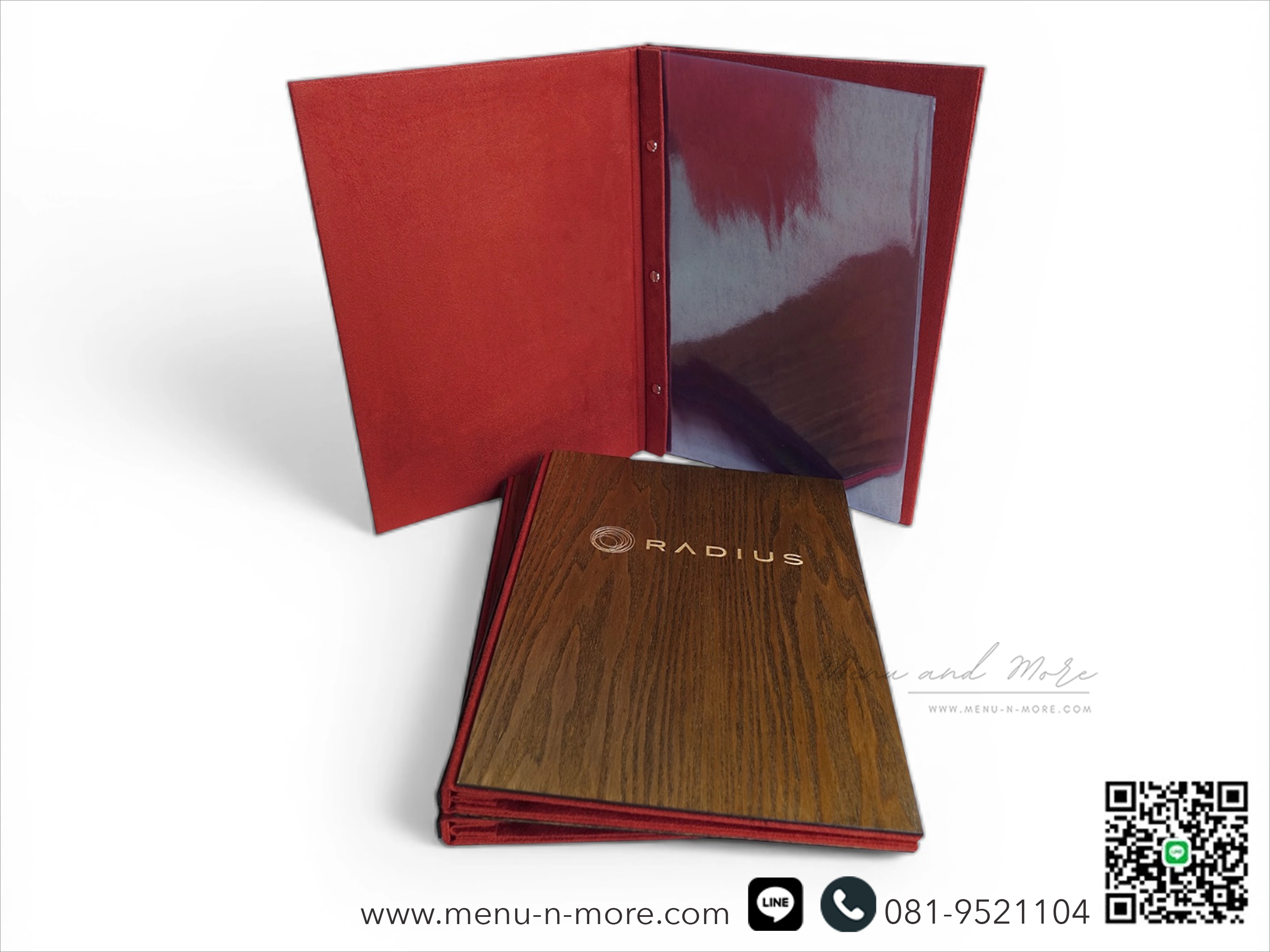 แฟ้มเมนูไม้