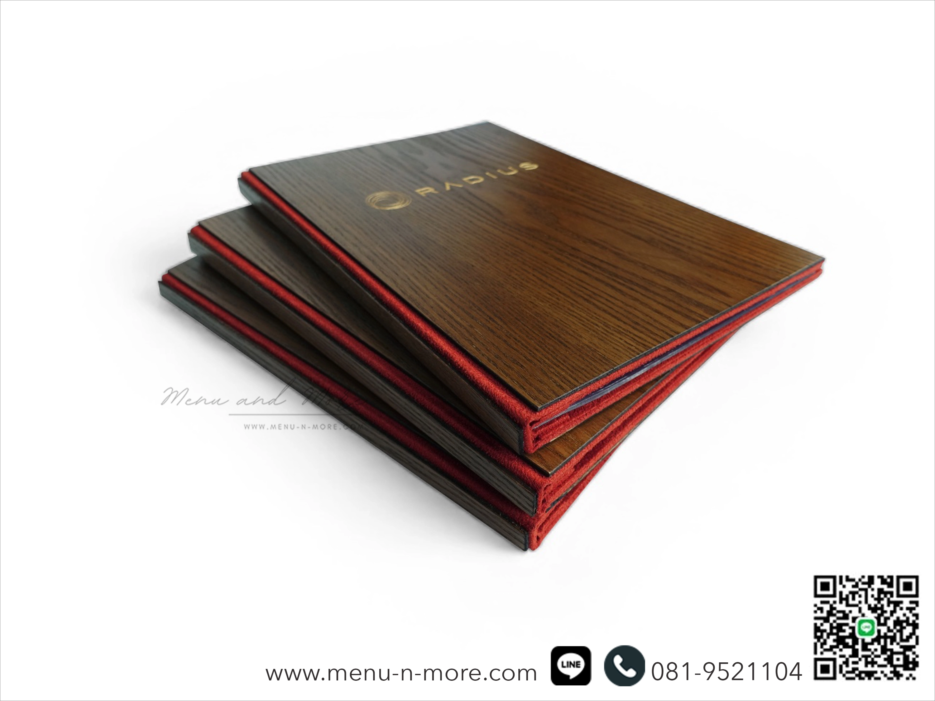 แฟ้มเมนูไม้