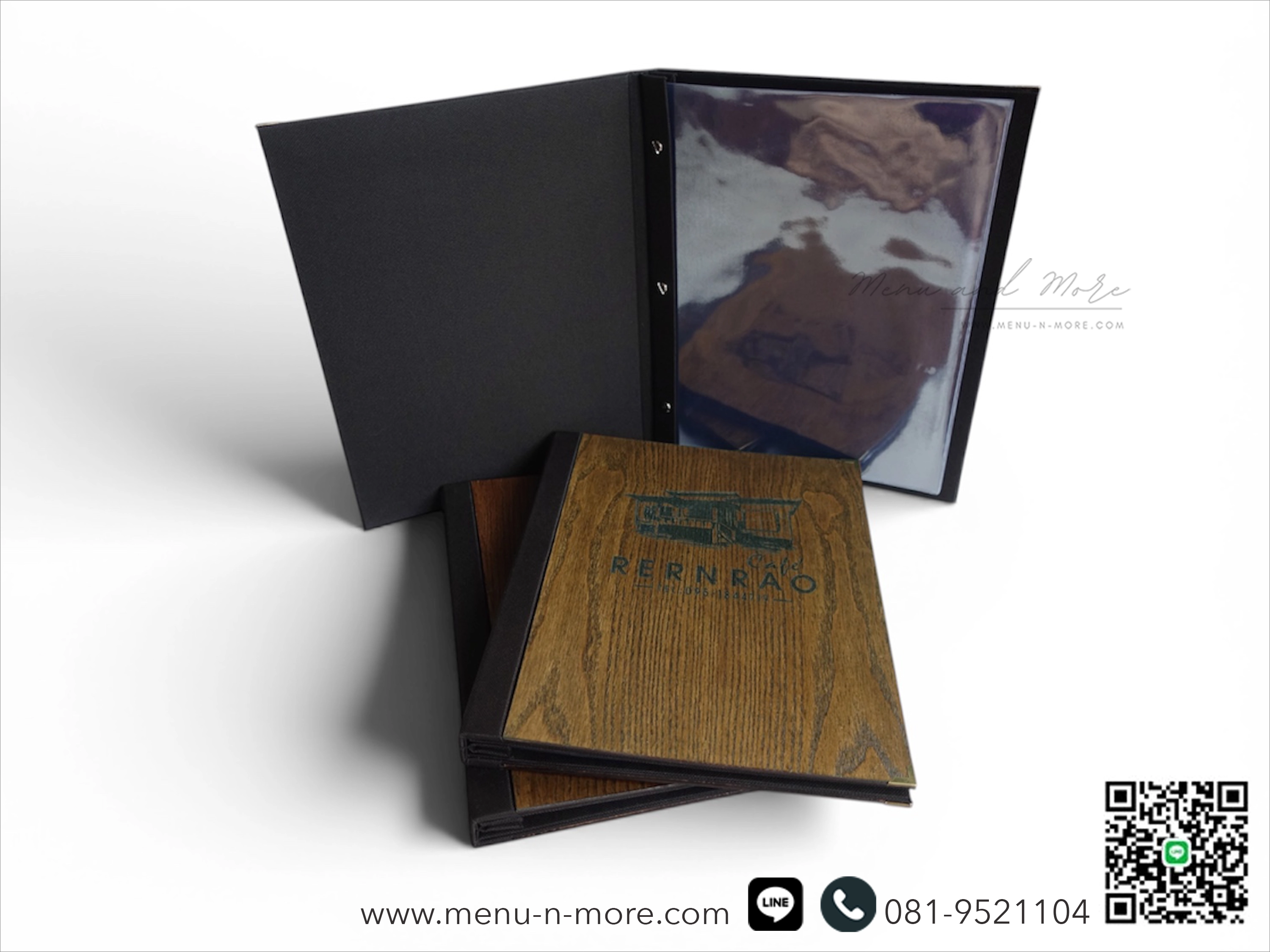 แฟ้มเมนูไม้