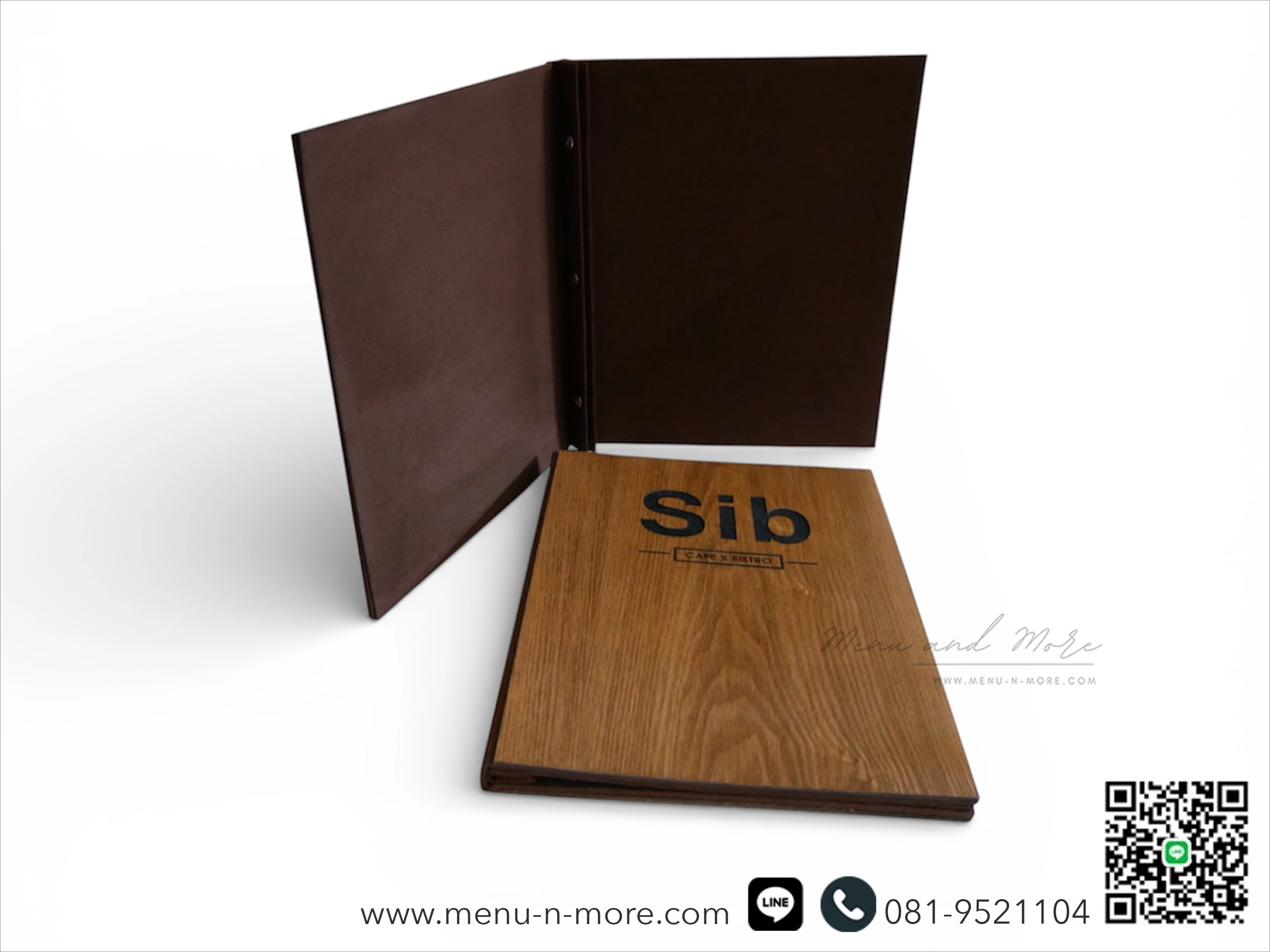 แฟ้มเมนูไม้