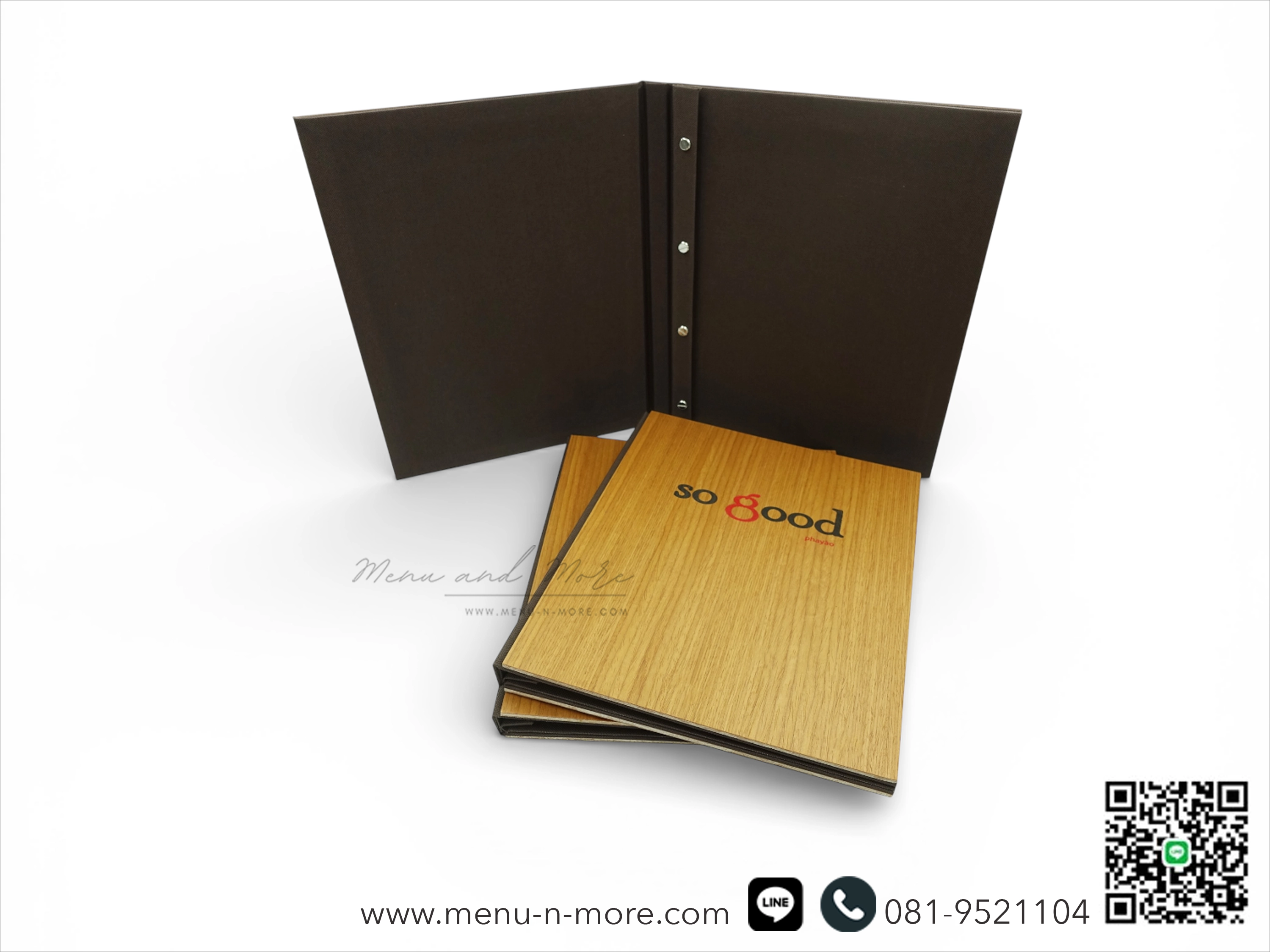 แฟ้มเมนูไม้