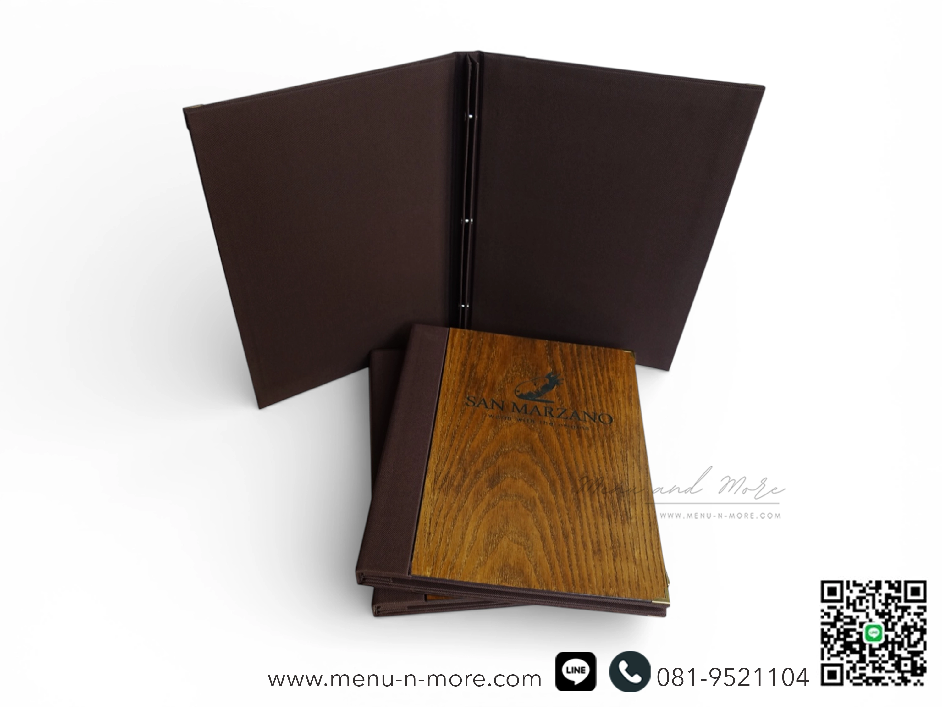 แฟ้มเมนูไม้