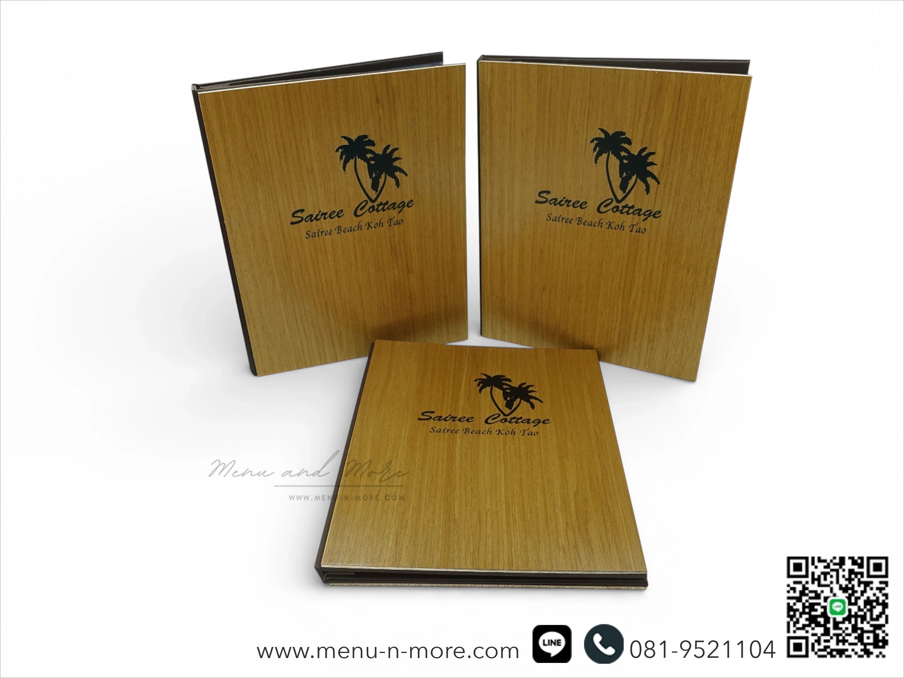 แฟ้มเมนูสำหรับร้านอาหาร