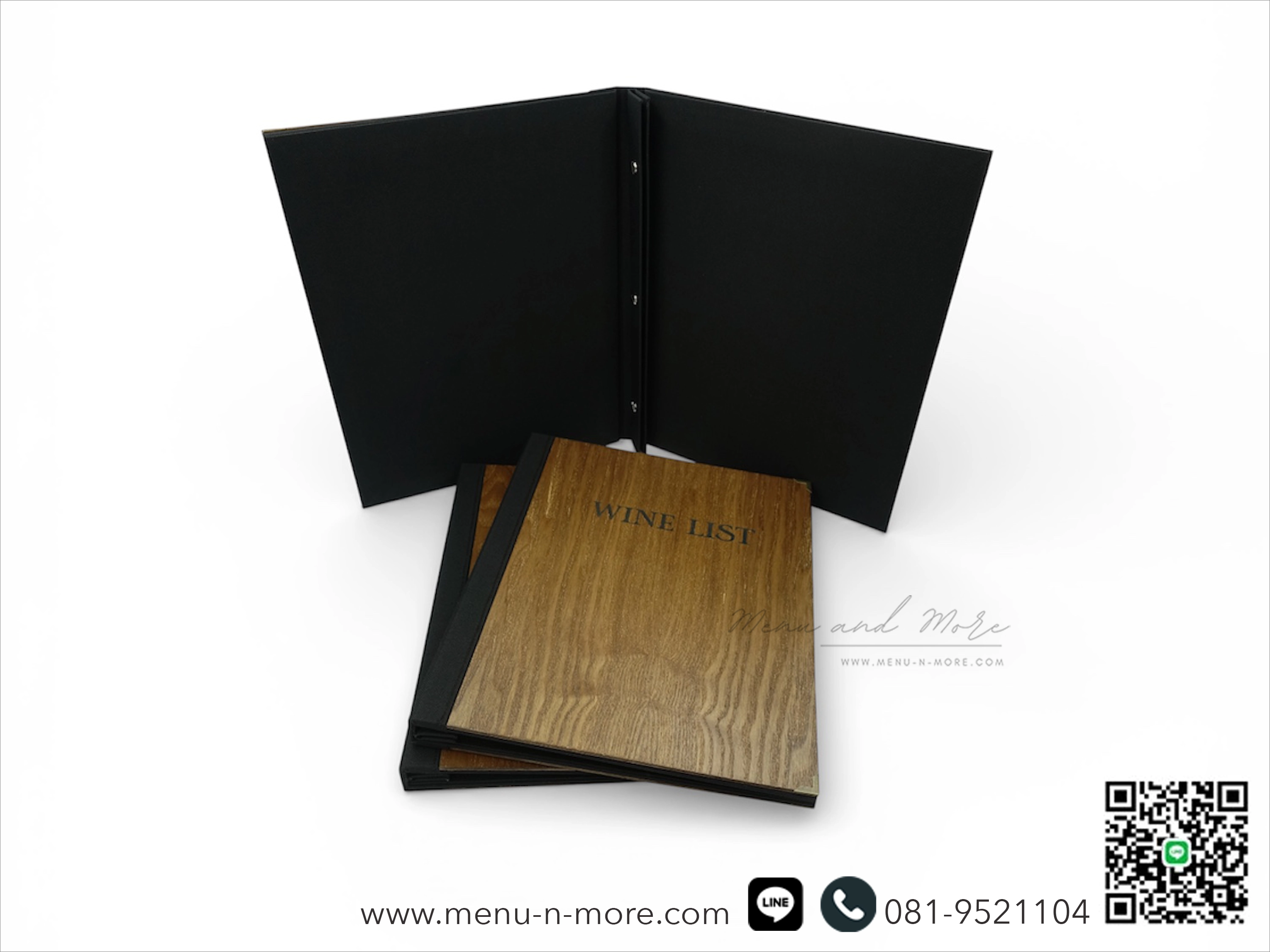 แฟ้มเมนูไม้