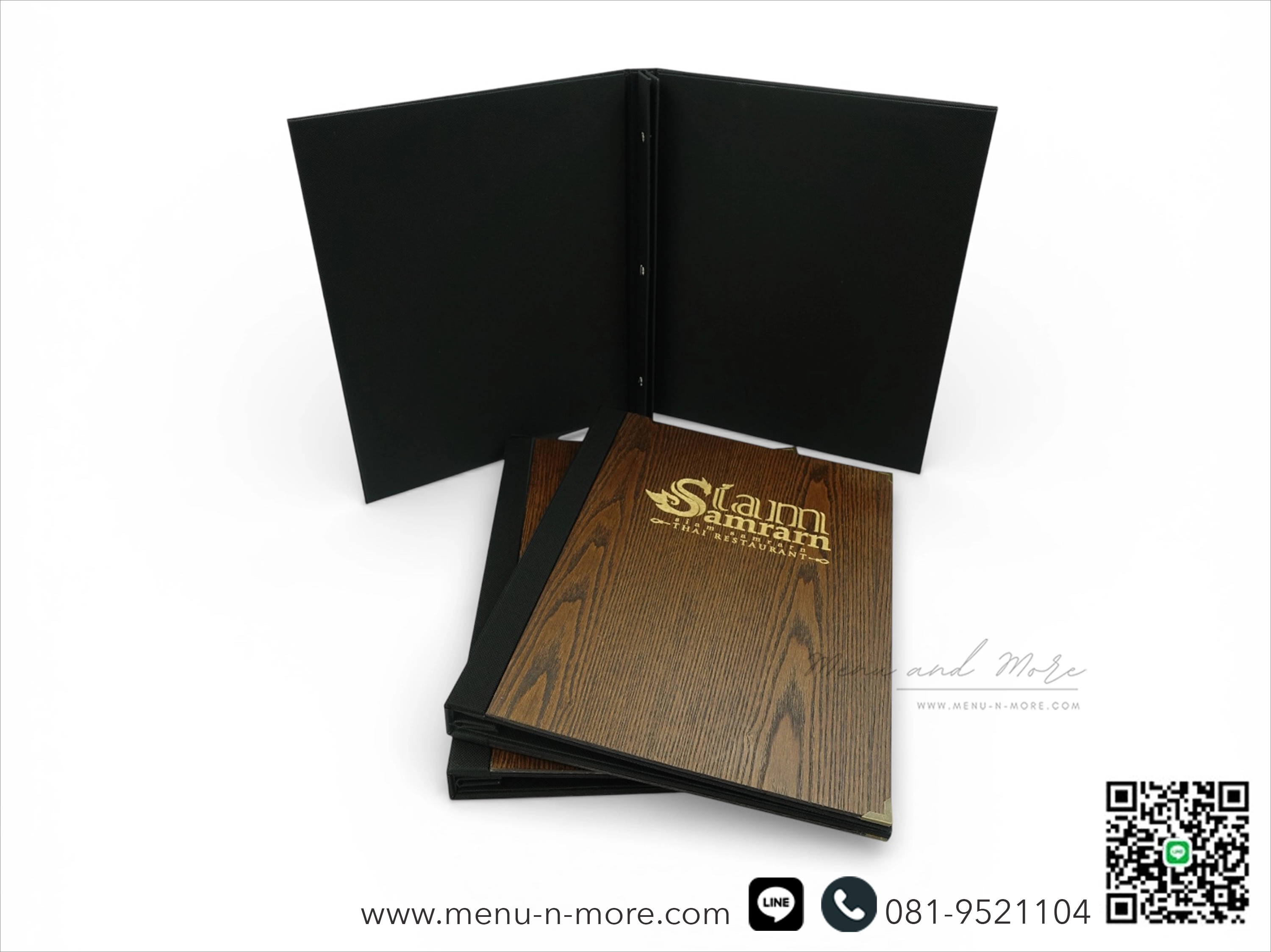 แฟ้มเมนูไม้