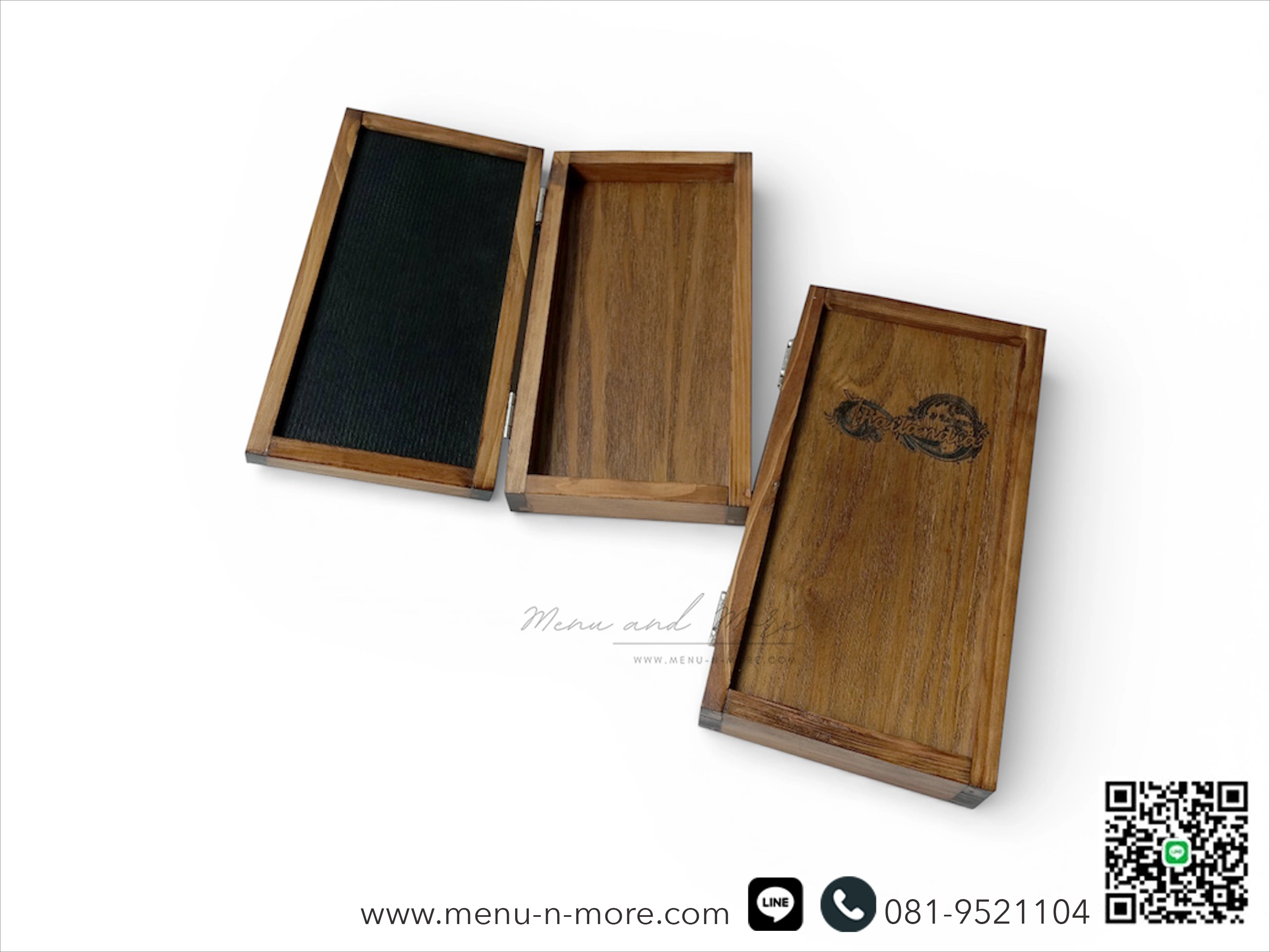 แฟ้มเมนูไม้