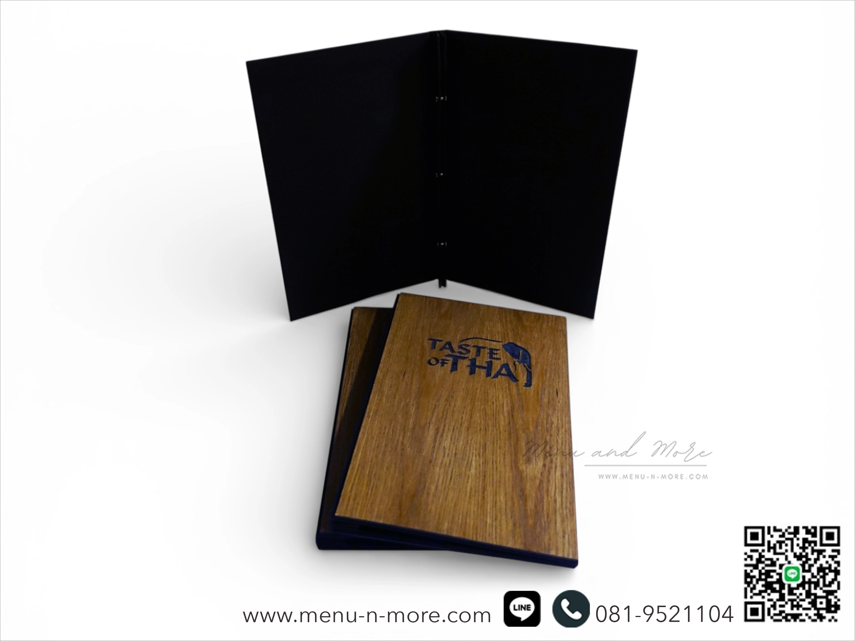 แฟ้มเมนูไม้