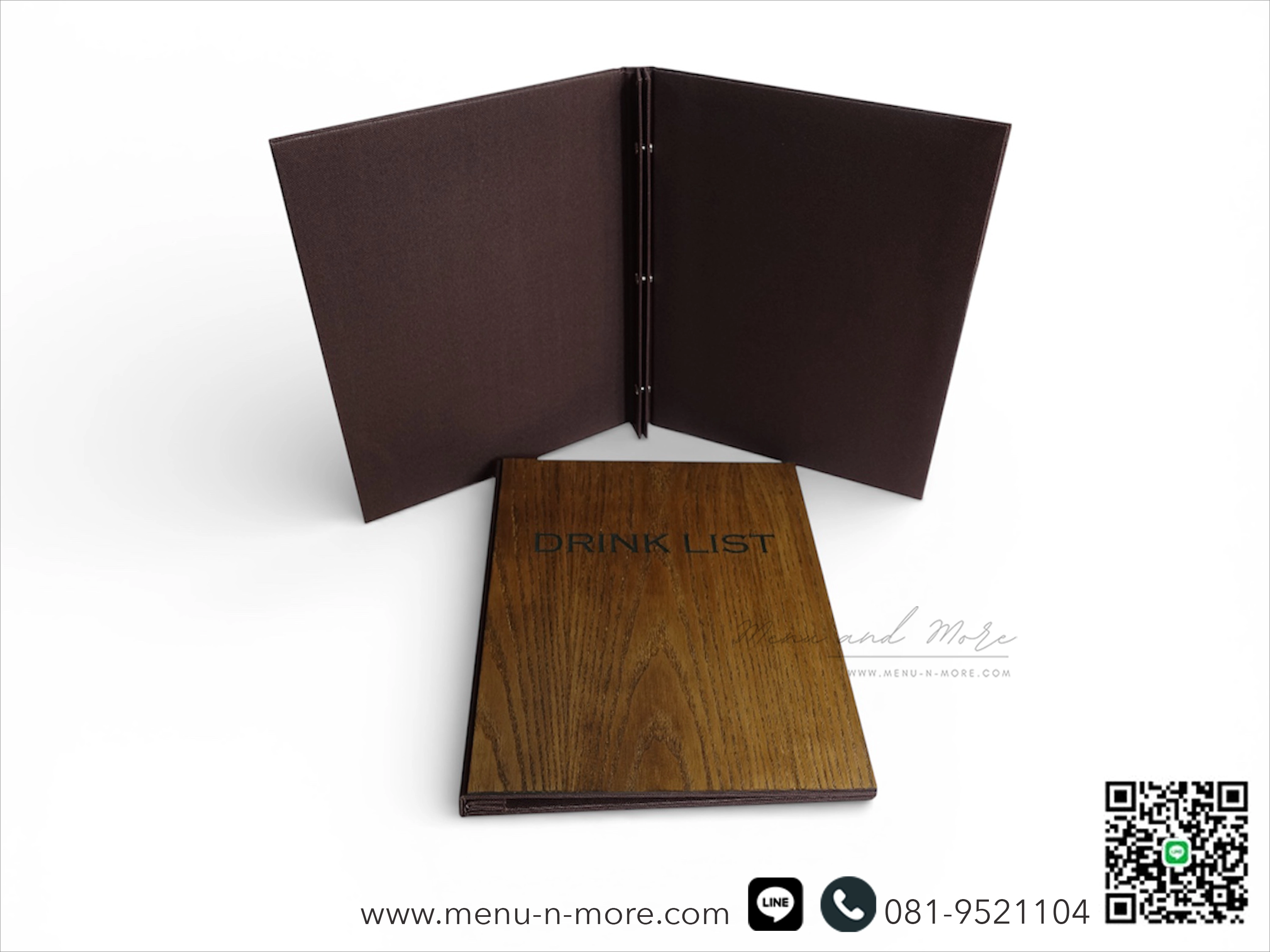 แฟ้มเมนูไม้