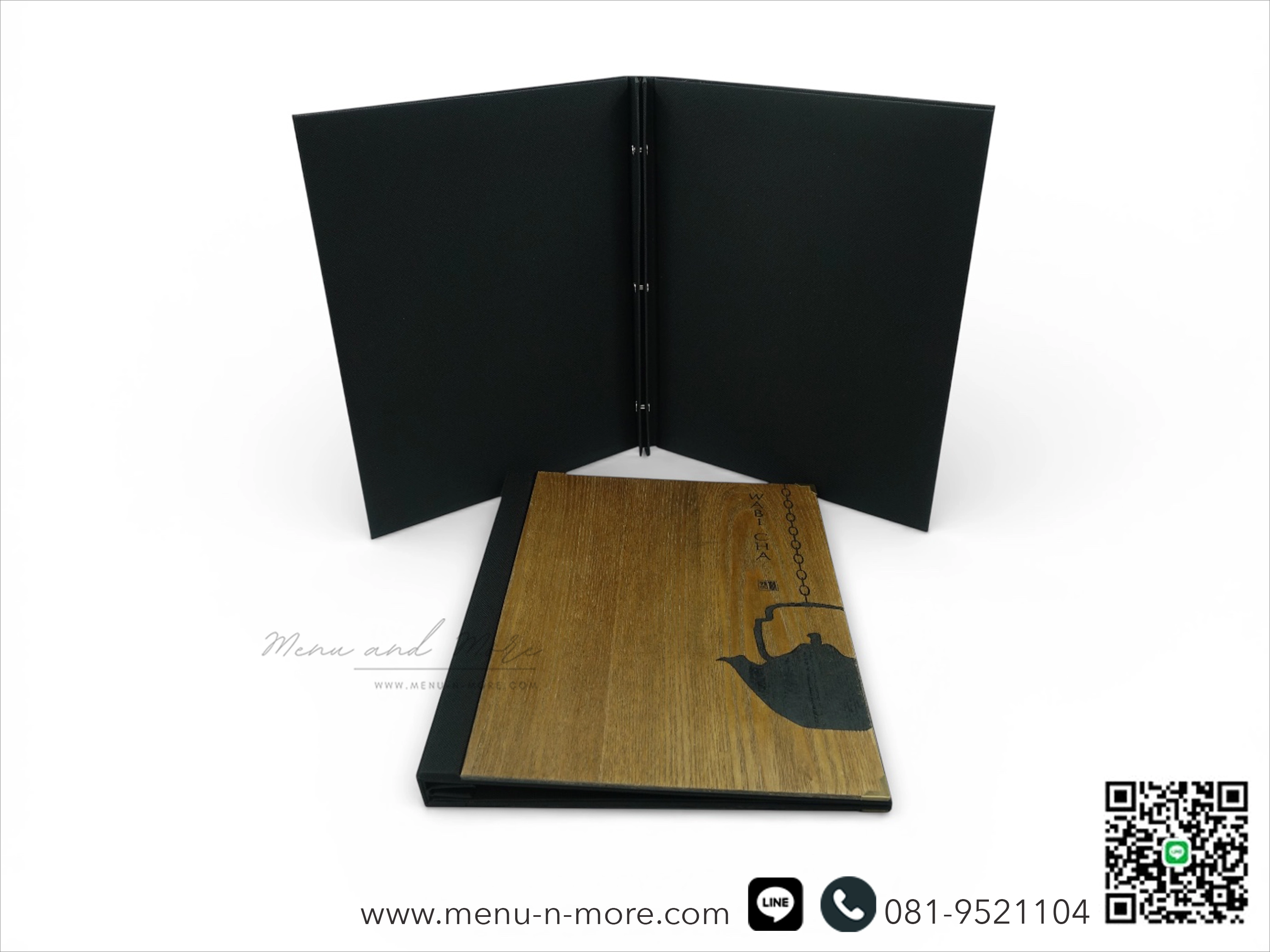 แฟ้มเมนูไม้