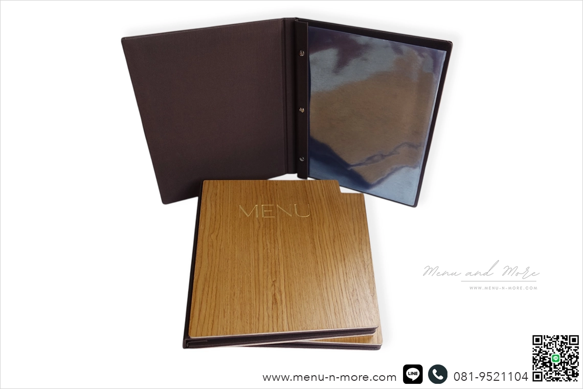 แฟ้มปกเมนูอาหาร