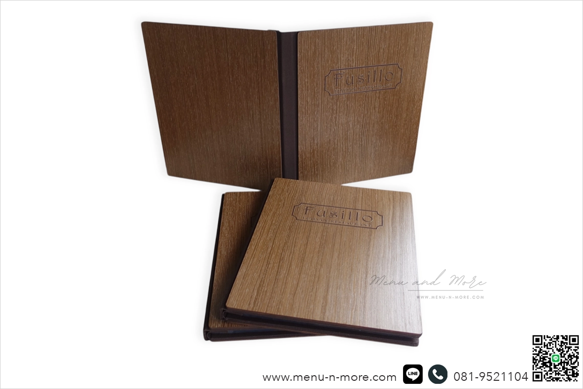 แฟ้มปกเมนูอาหาร