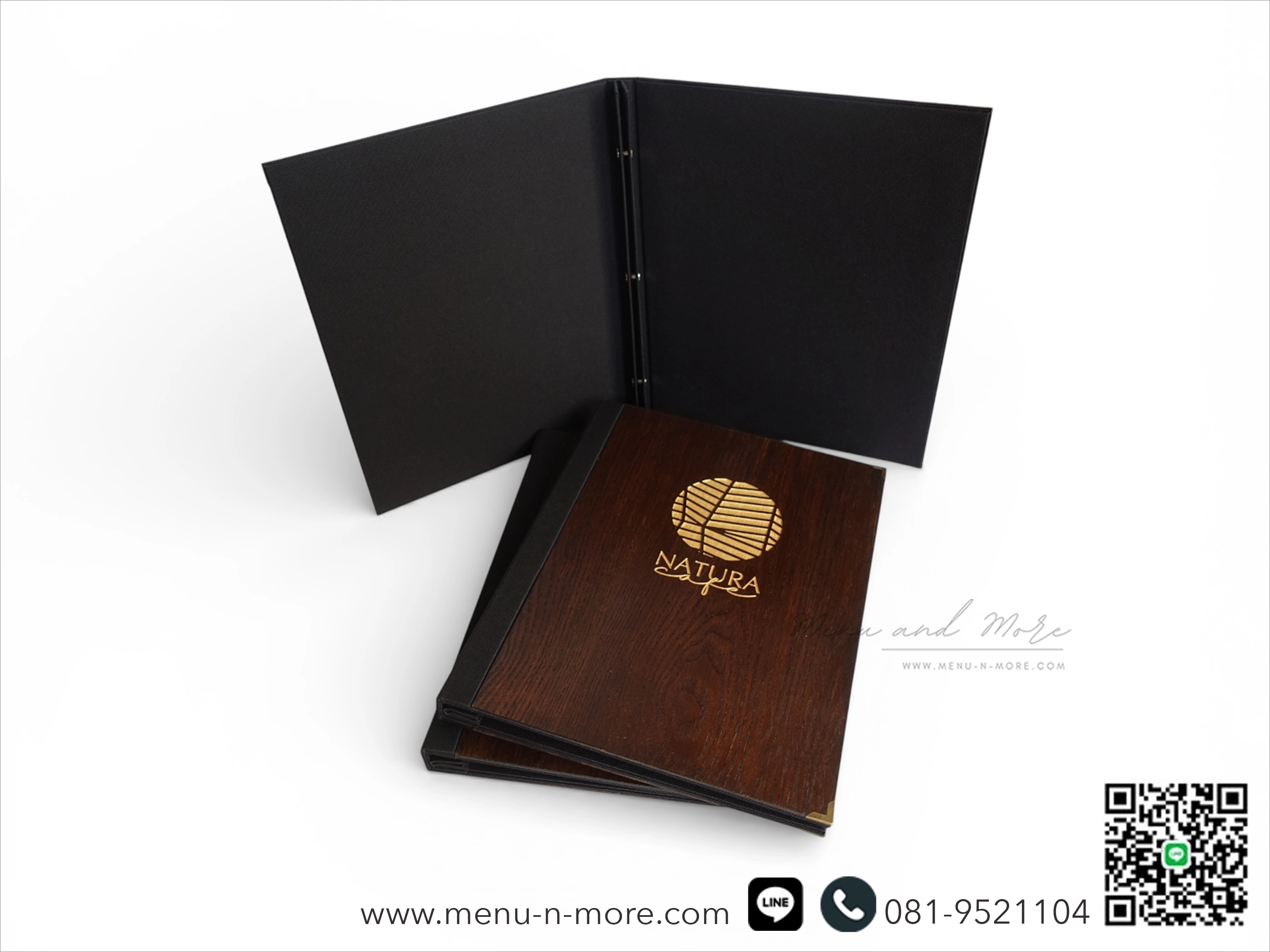 แฟ้มเมนูไม้