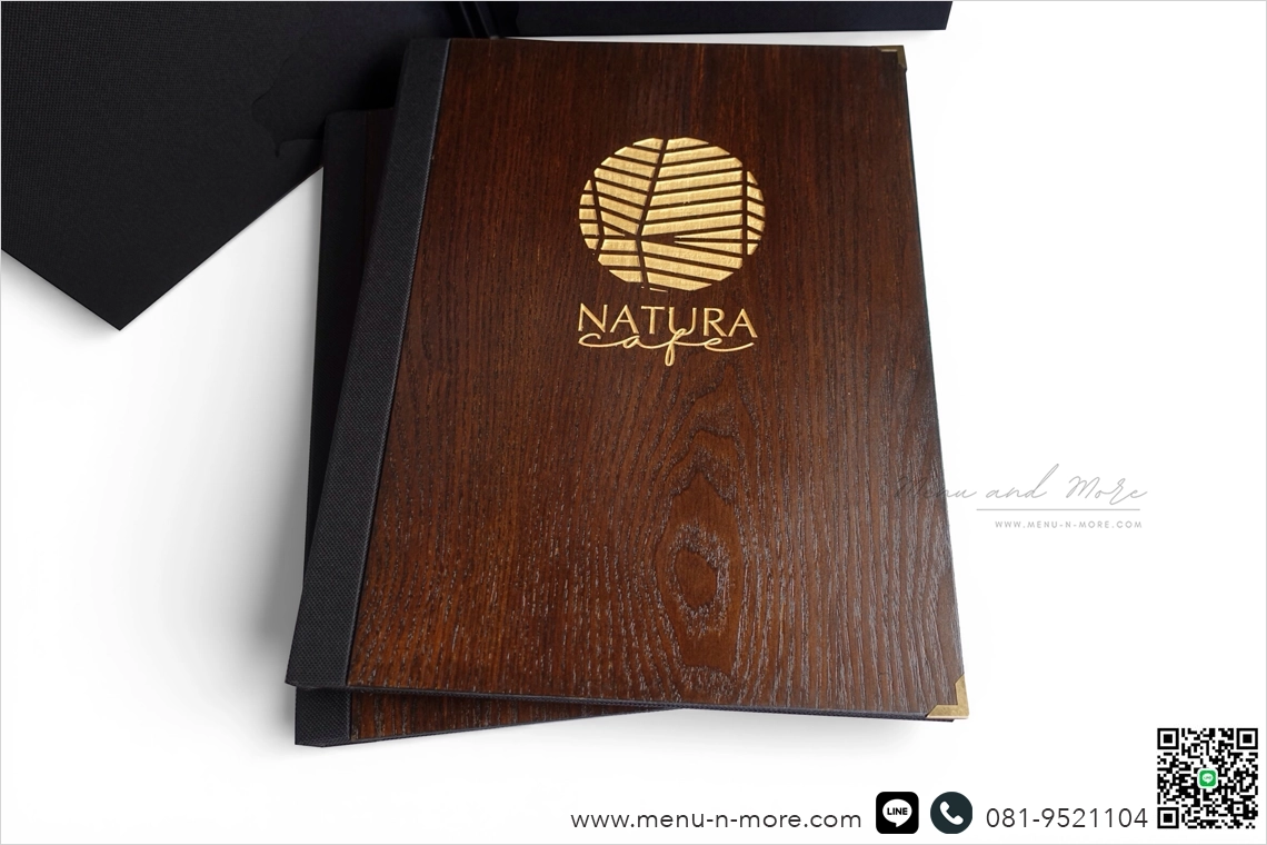 แฟ้มปกเมนูร้านอาหาร
