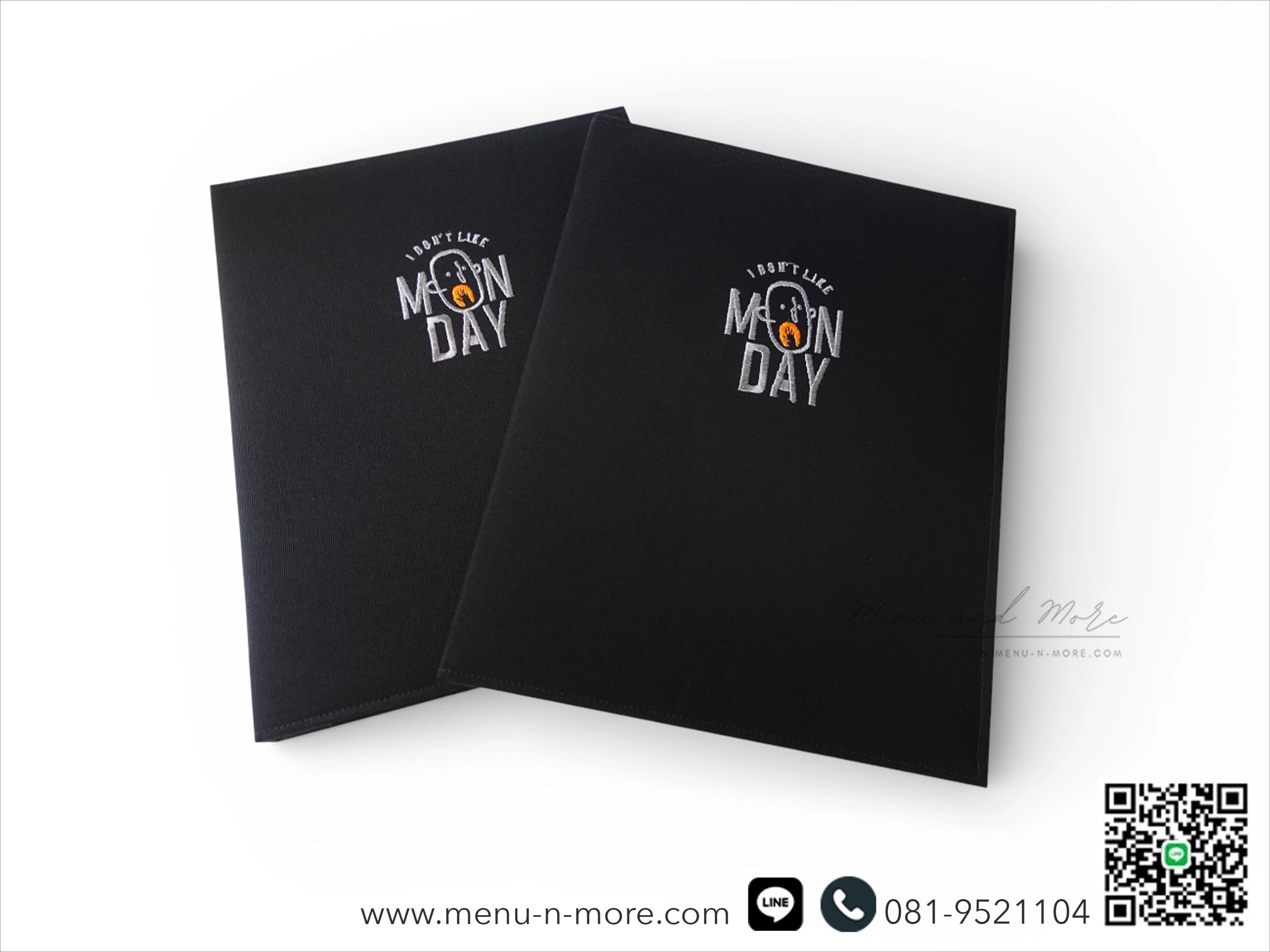 แฟ้มเมนูผ้า