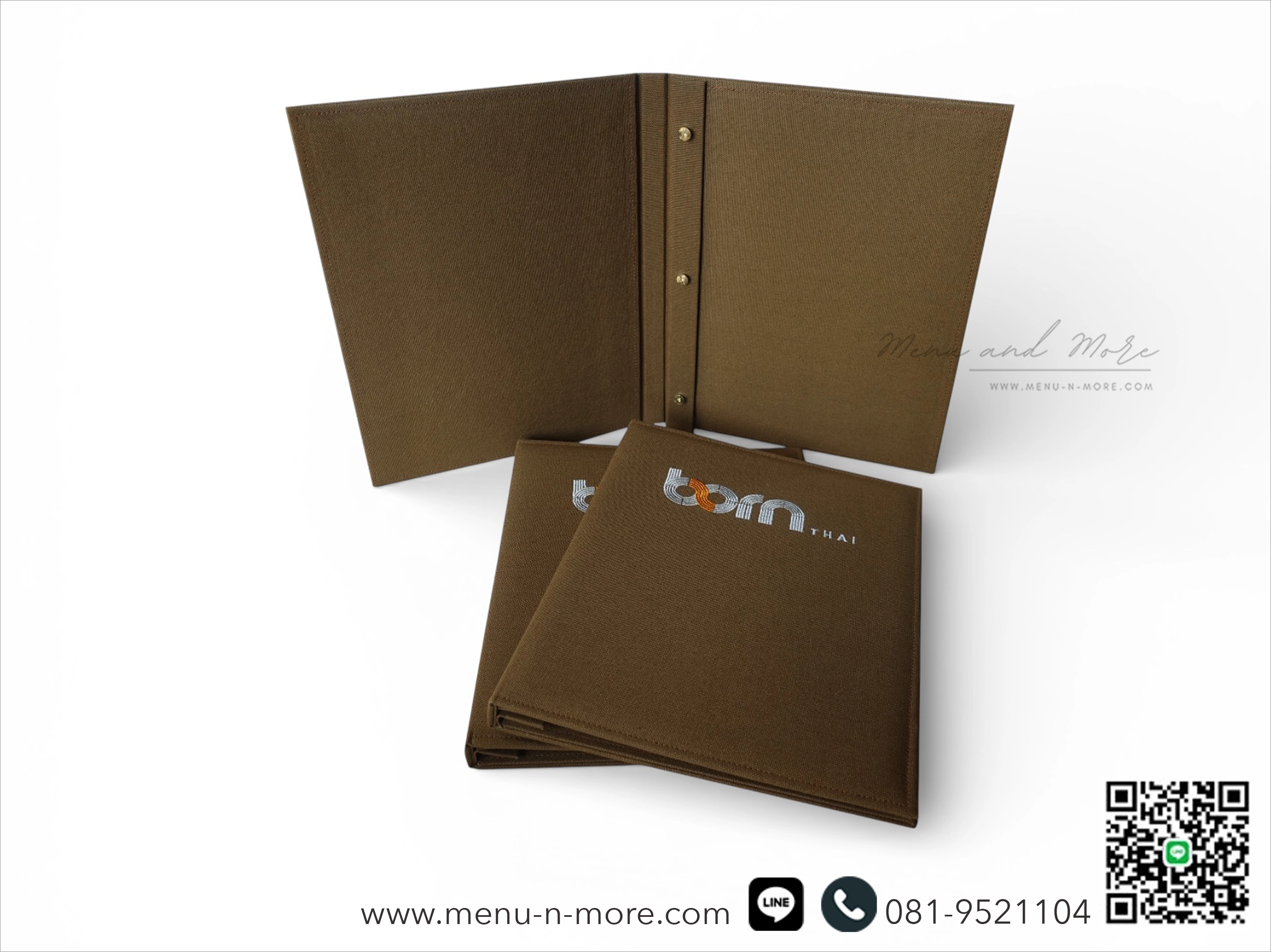 แฟ้มเมนูผ้ากันน้ำ