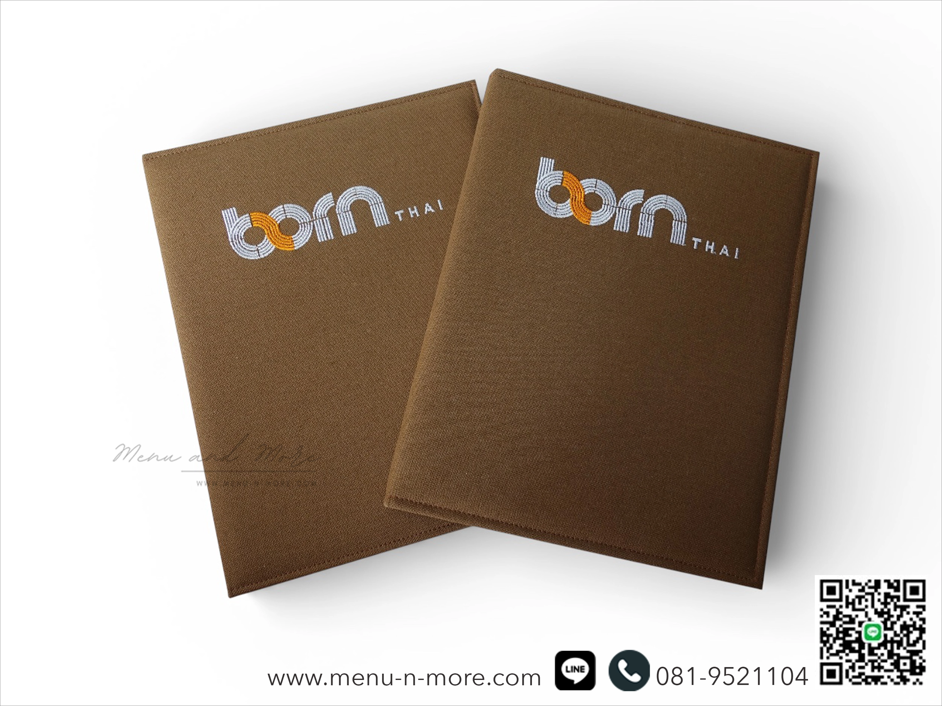 เมนูอาหารผ้าแคนวาสกันน้ำ