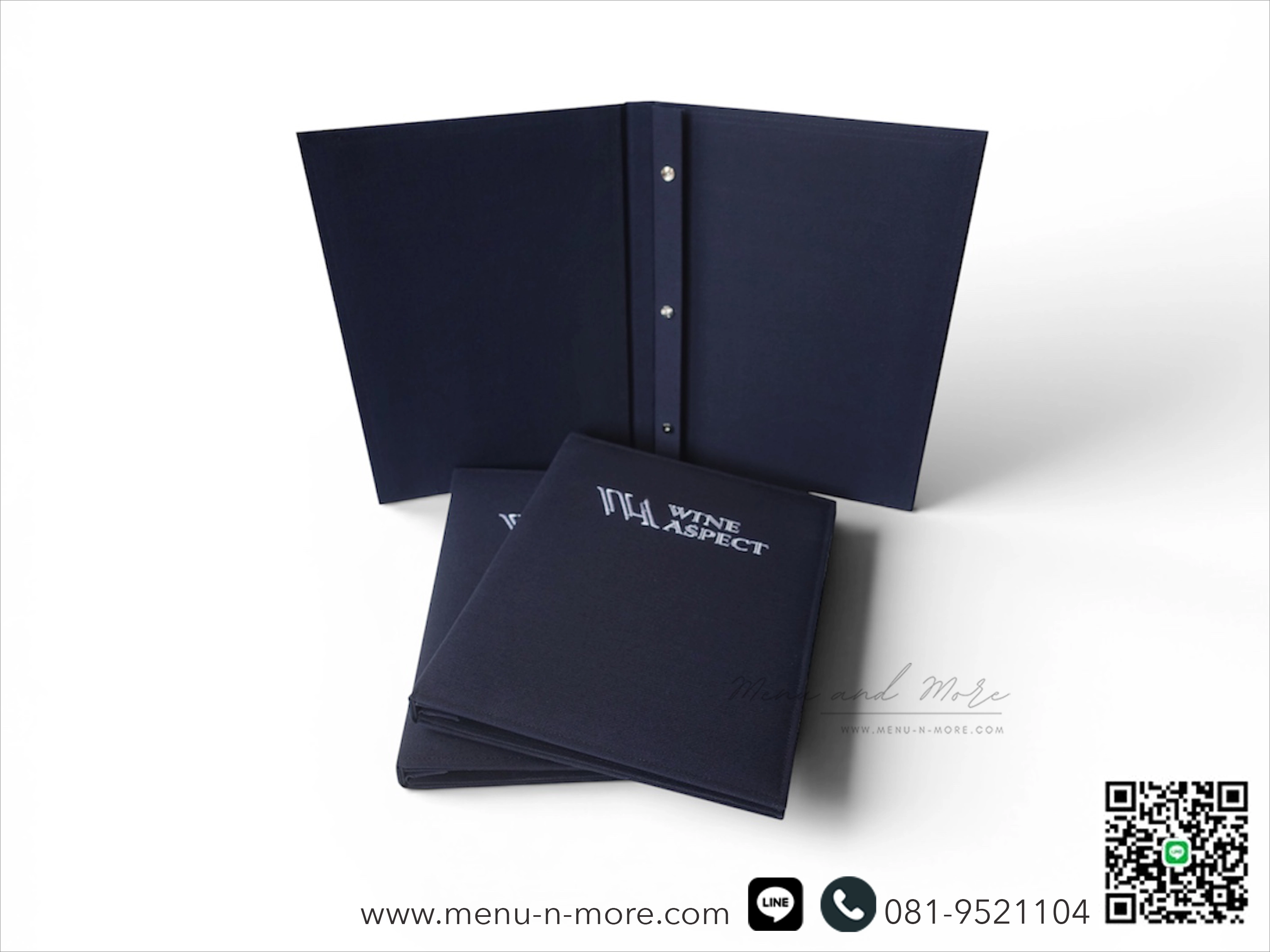 แฟ้มเมนูผ้ากันน้ำ