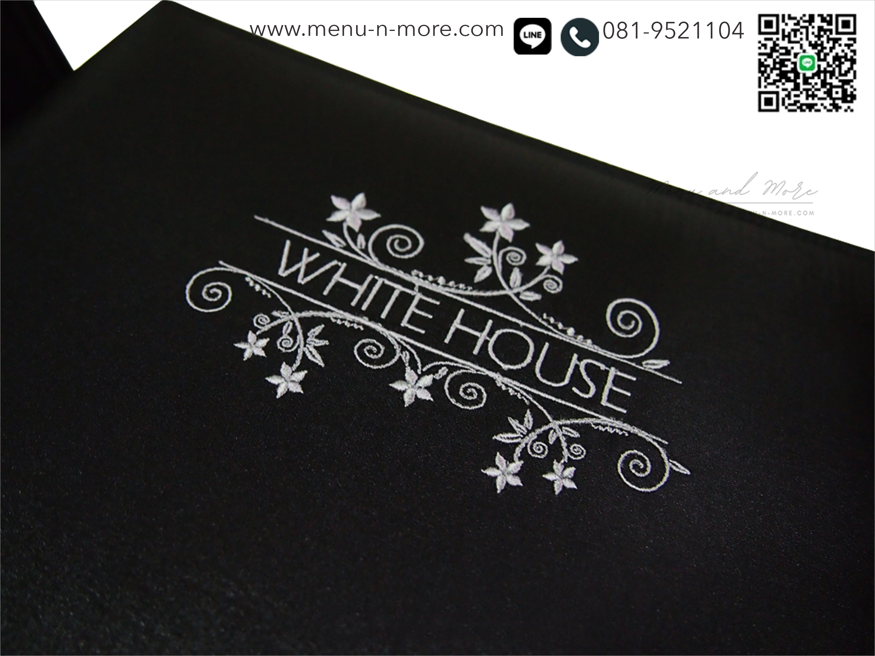 แฟ้มเมนูผ้ากันน้ำ