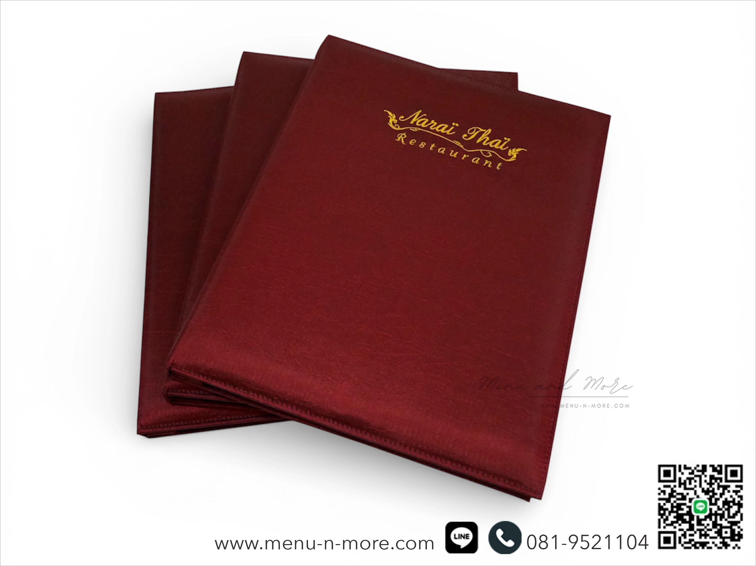 แฟ้มเมนูผ้ากันน้ำ