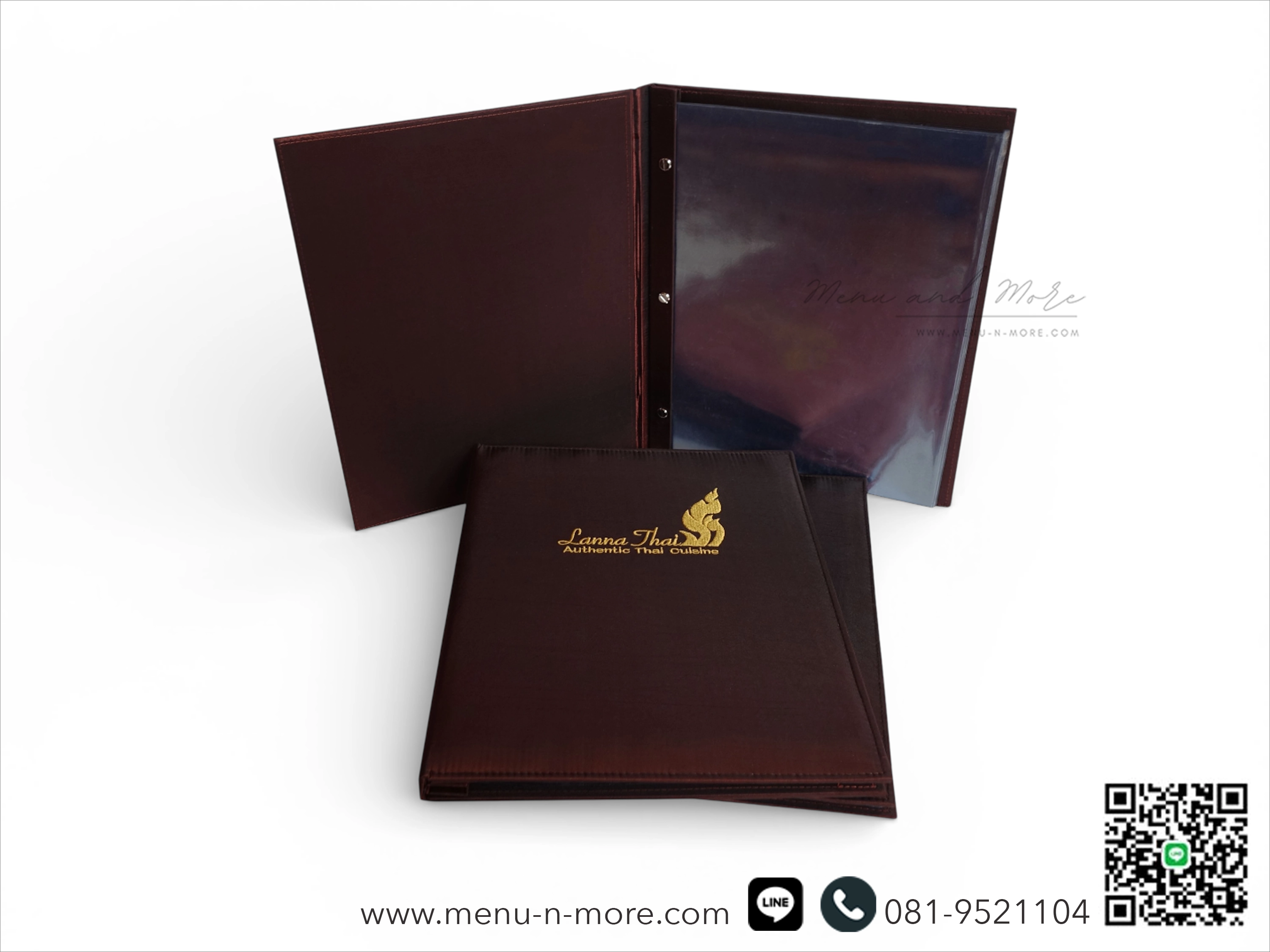 แฟ้มเมนูผ้ากันน้ำ